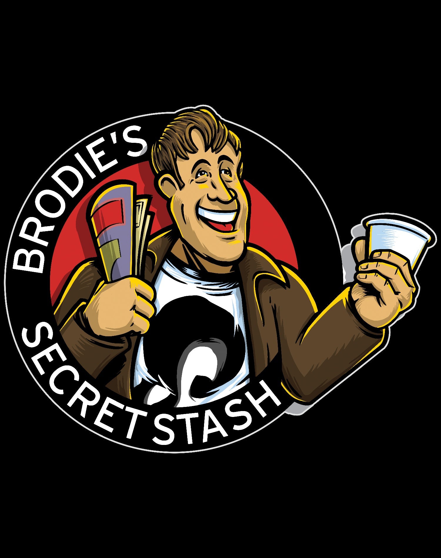 Kevin Smith Jay & Silent Bob Reboot Brodie's Secret Stash Comic Book Store Logo Official Sweatshirt