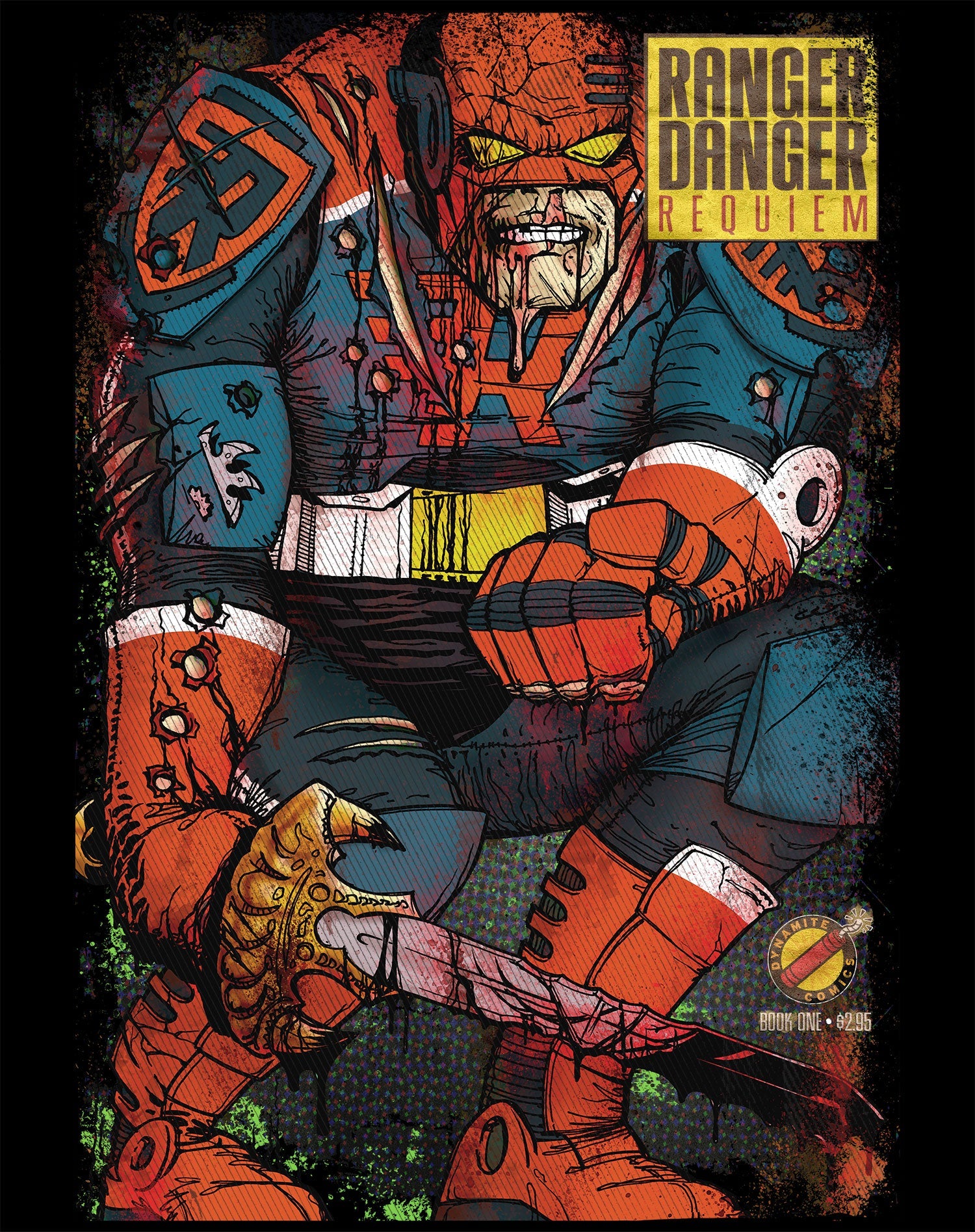 Kevin Smith Jay & Silent Bob Reboot Ranger Danger Requiem Comic LDN Variant Official Sweatshirt