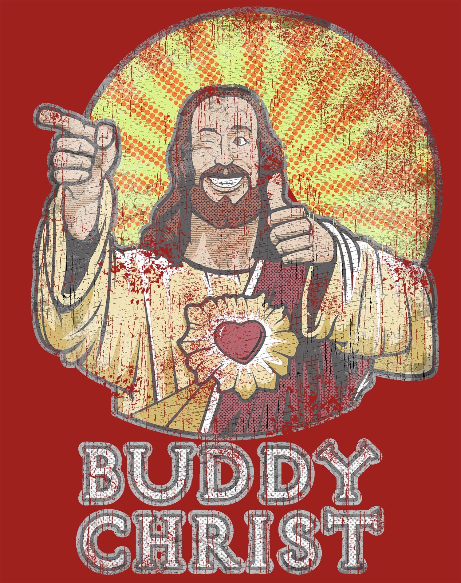 Kevin Smith View Askewniverse Buddy Christ Got Summer Vintage Variant Official Sweatshirt
