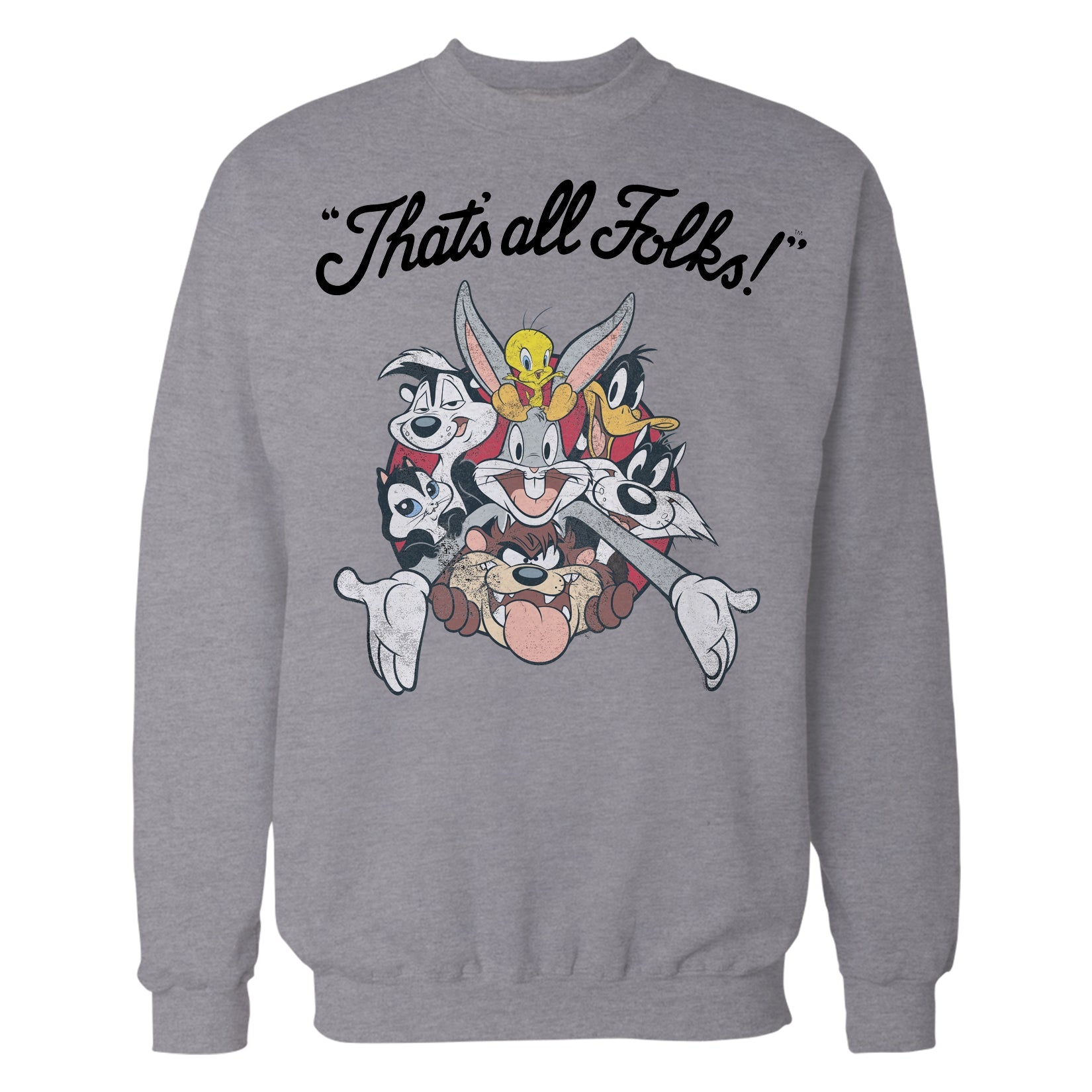 Looney Tunes All Stars That's All Folks Official Sweatshirt