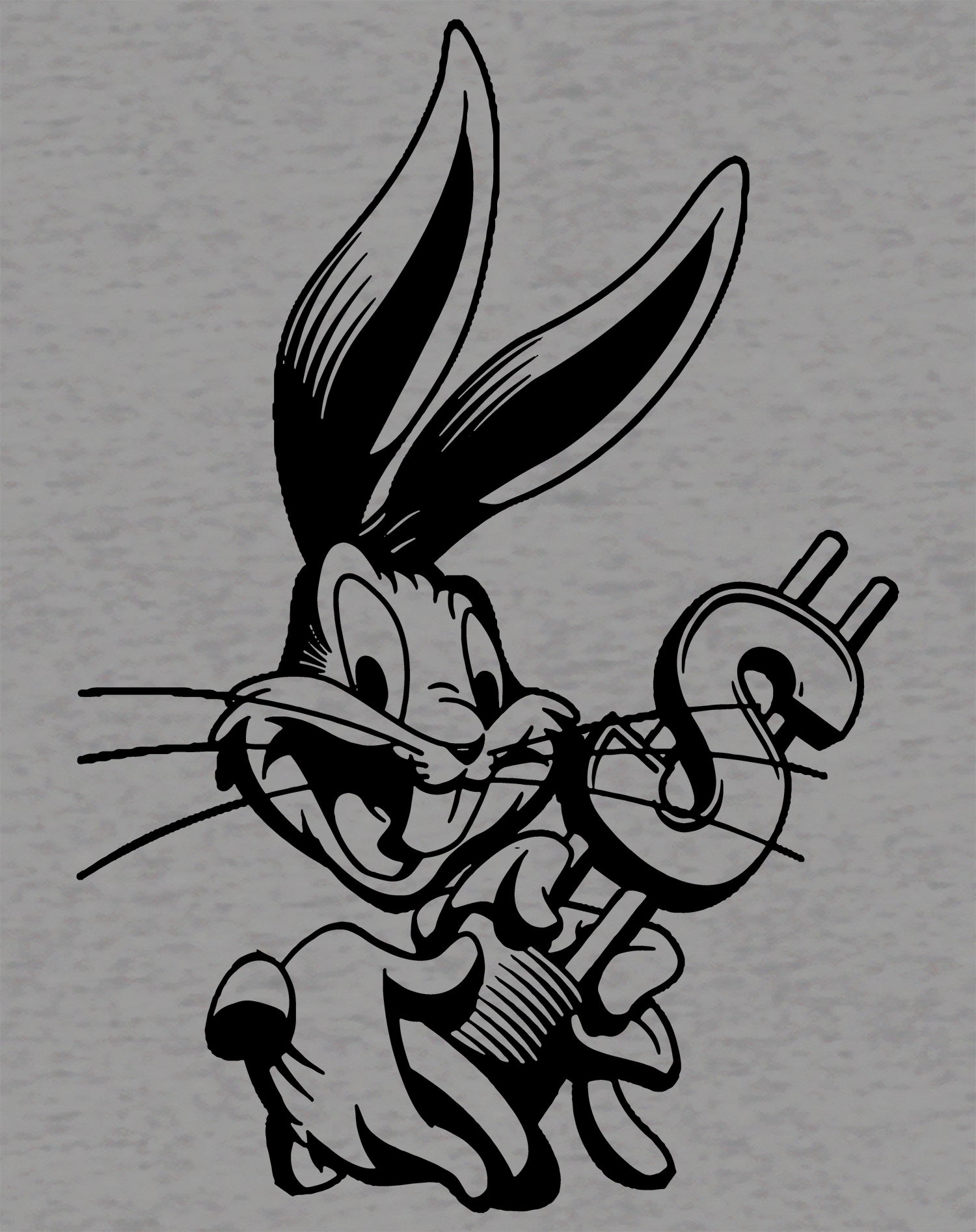 Looney Tunes Bugs Bunny Line Dollar Women's T-shirt