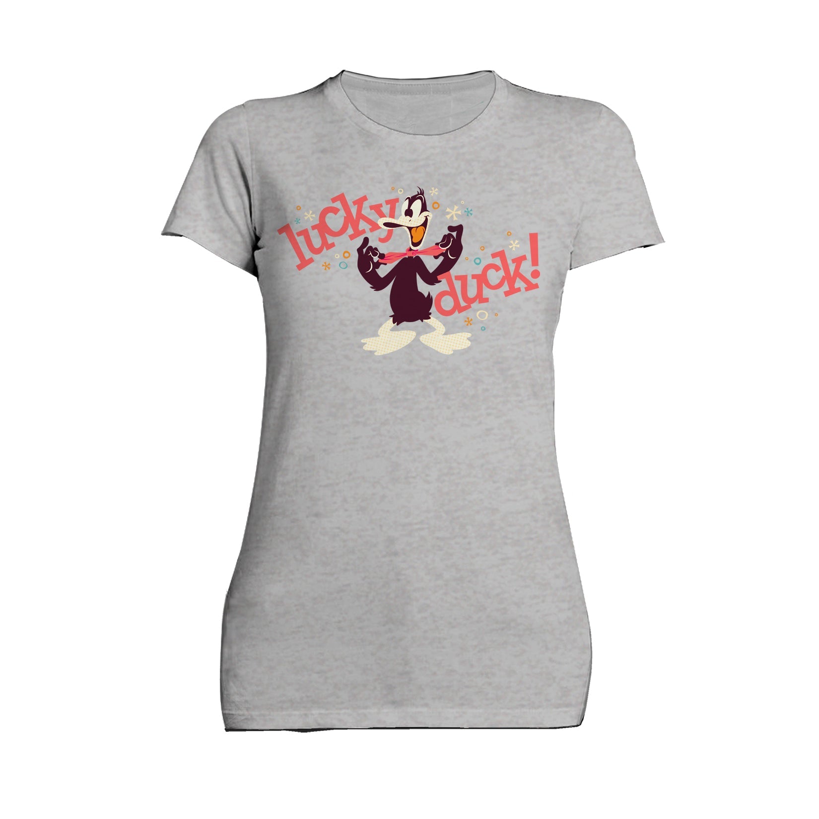Looney Tunes Daffy Duck Retro Lucky Women's T-shirt