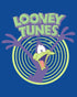 Looney Tunes Daffy Duck +Logo Crazy Official Women's T-shirt