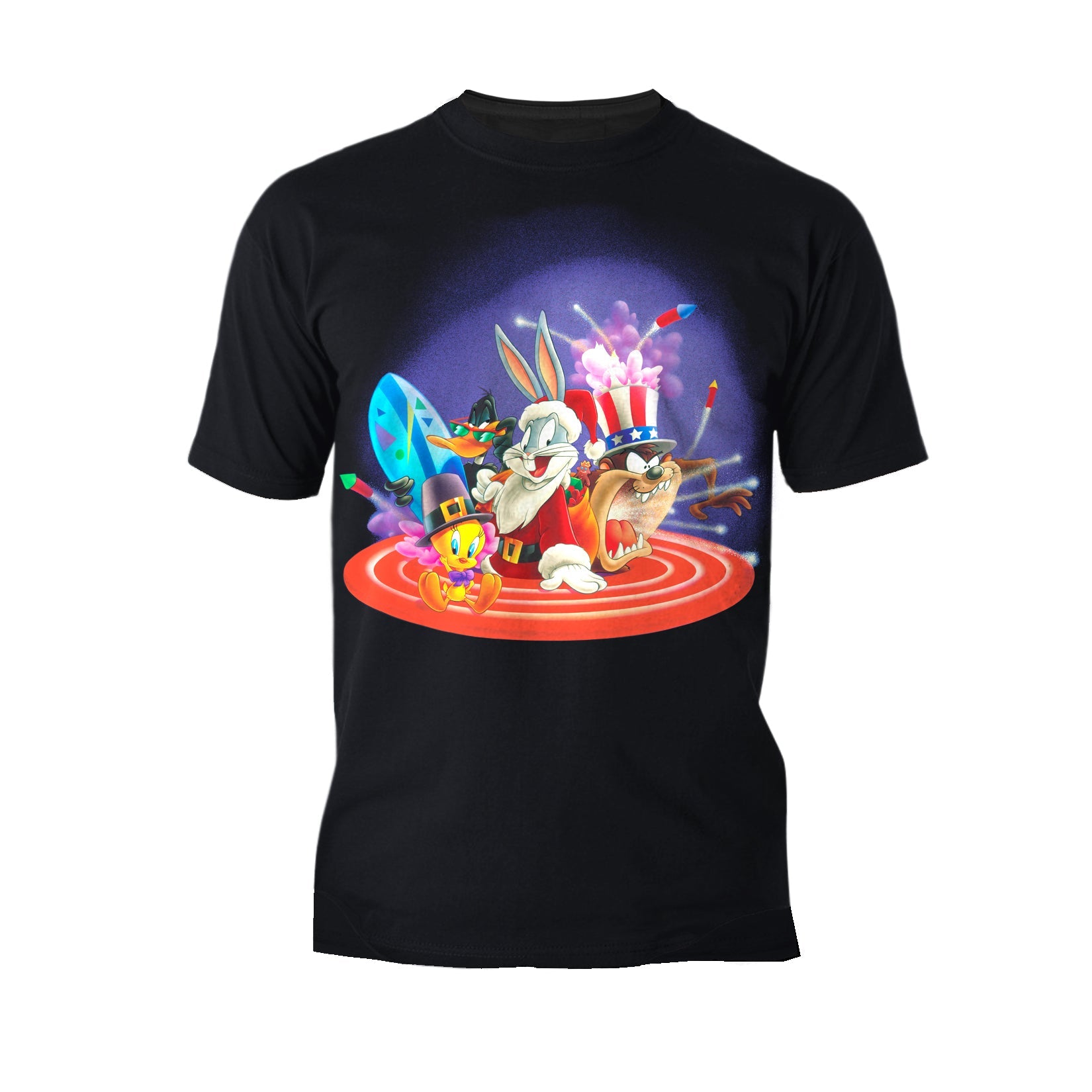 Looney Tunes Looney Tunes American Holiday Official Men's T-Shirt