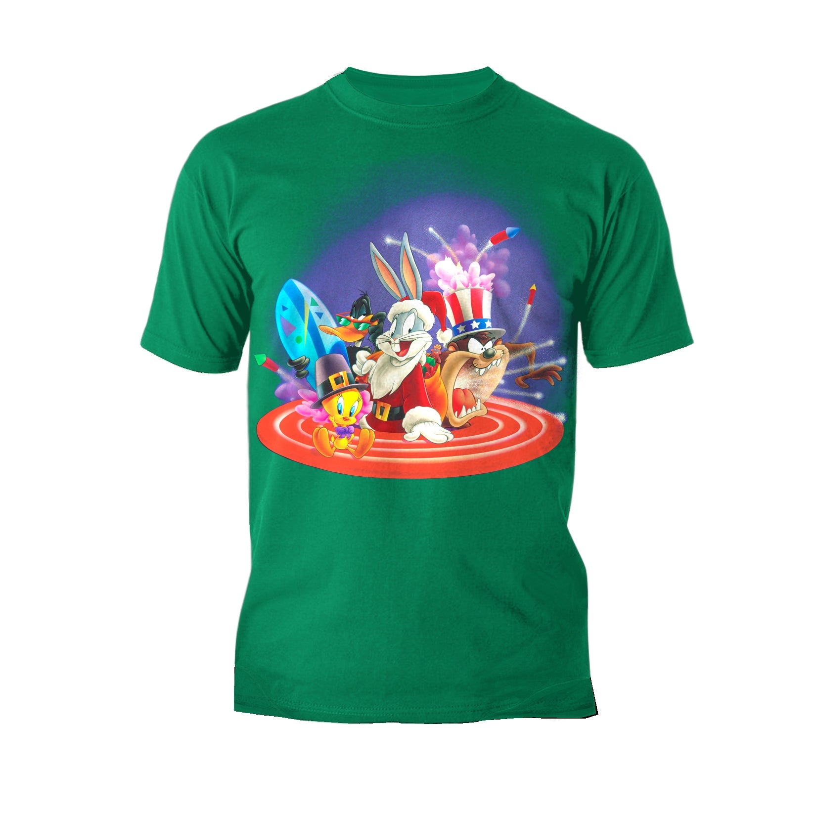 Looney Tunes Looney Tunes American Holiday Official Men's T-Shirt