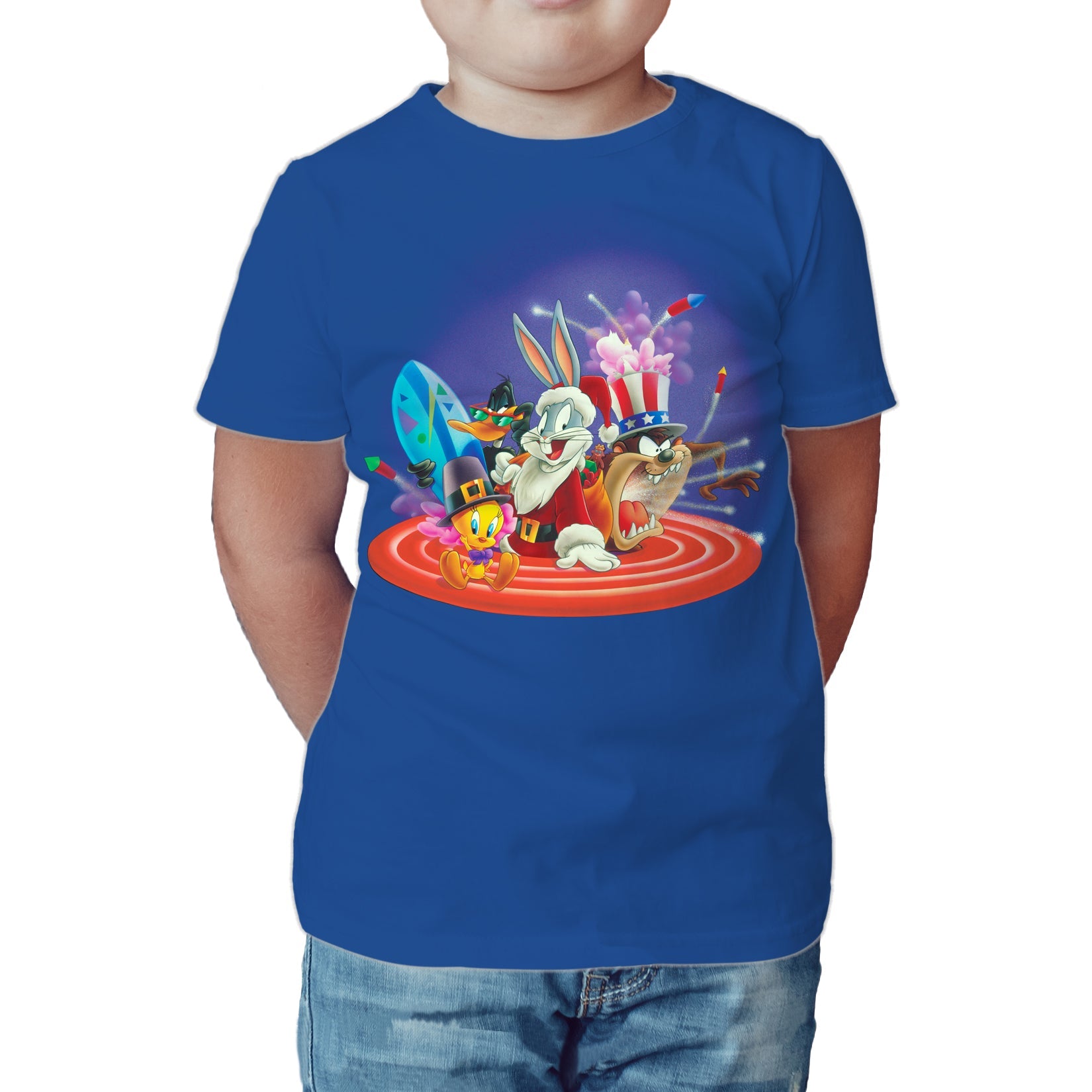 Looney Tunes Looney Tunes American Holiday Official Kid's T-Shirt