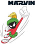 Looney Tunes Marvin Flying Martian Official Women's T-shirt