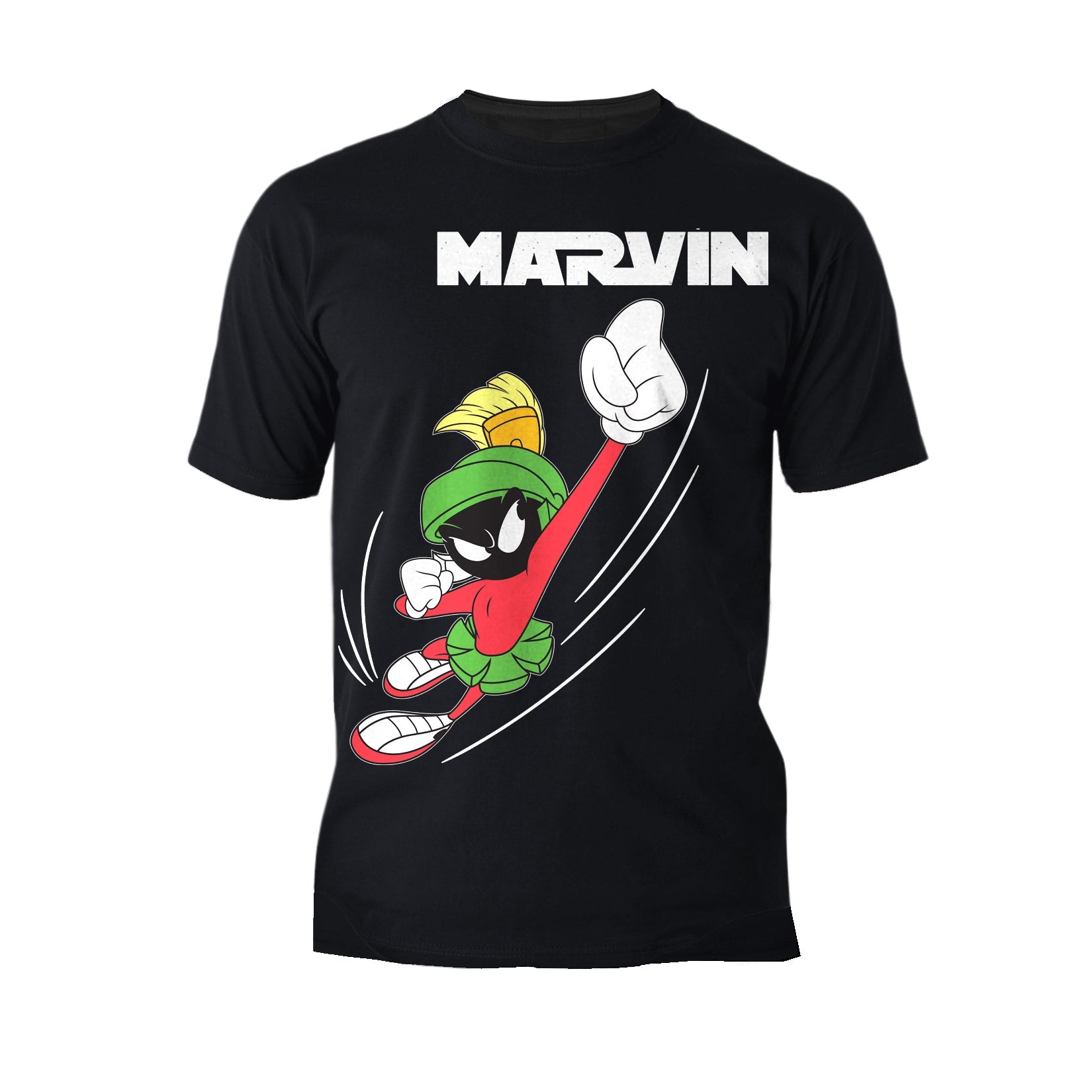 Looney Tunes Marvin Flying Martian Official Men's T-shirt