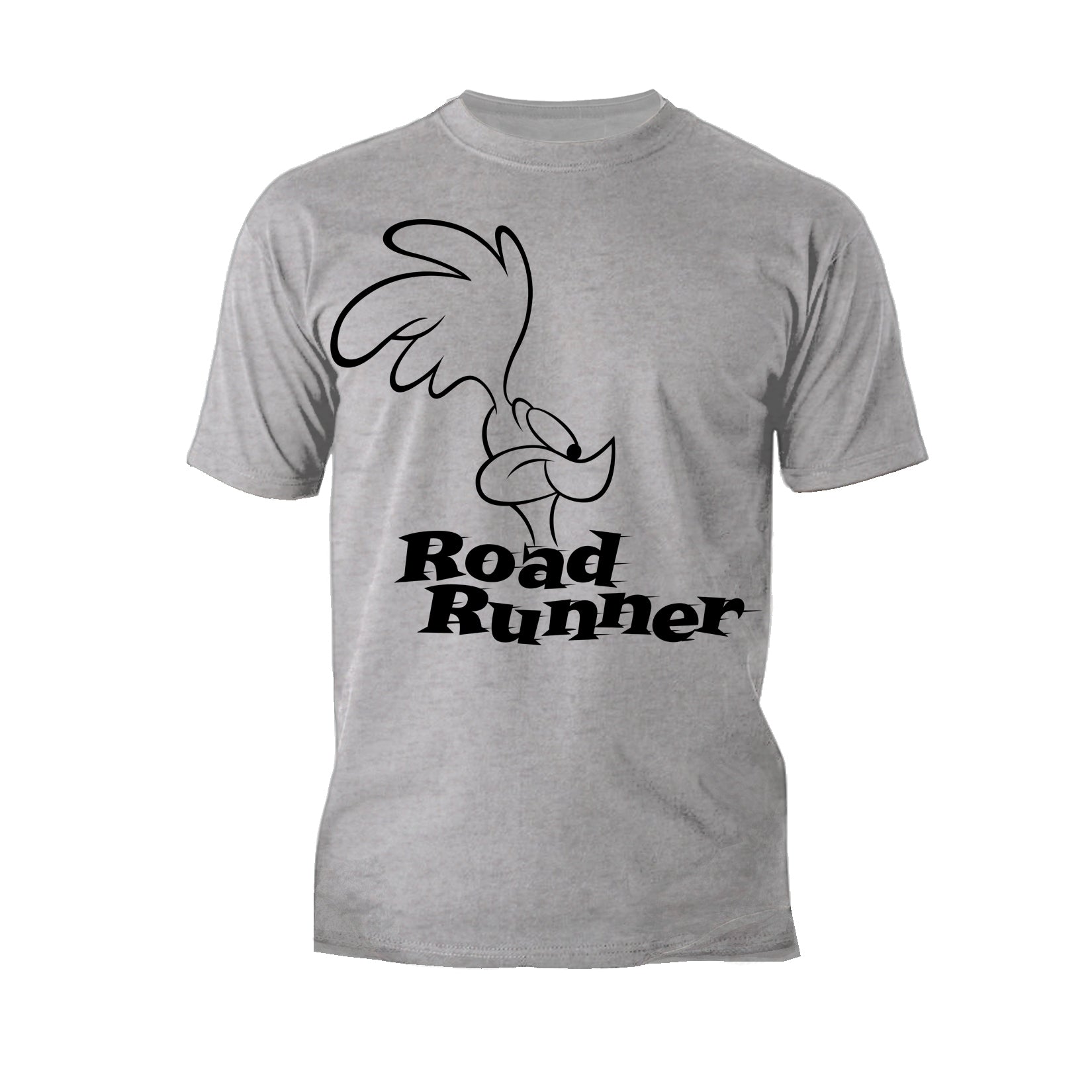 Looney Tunes Road Runner +Logo Profile Official Men's T-Shirt