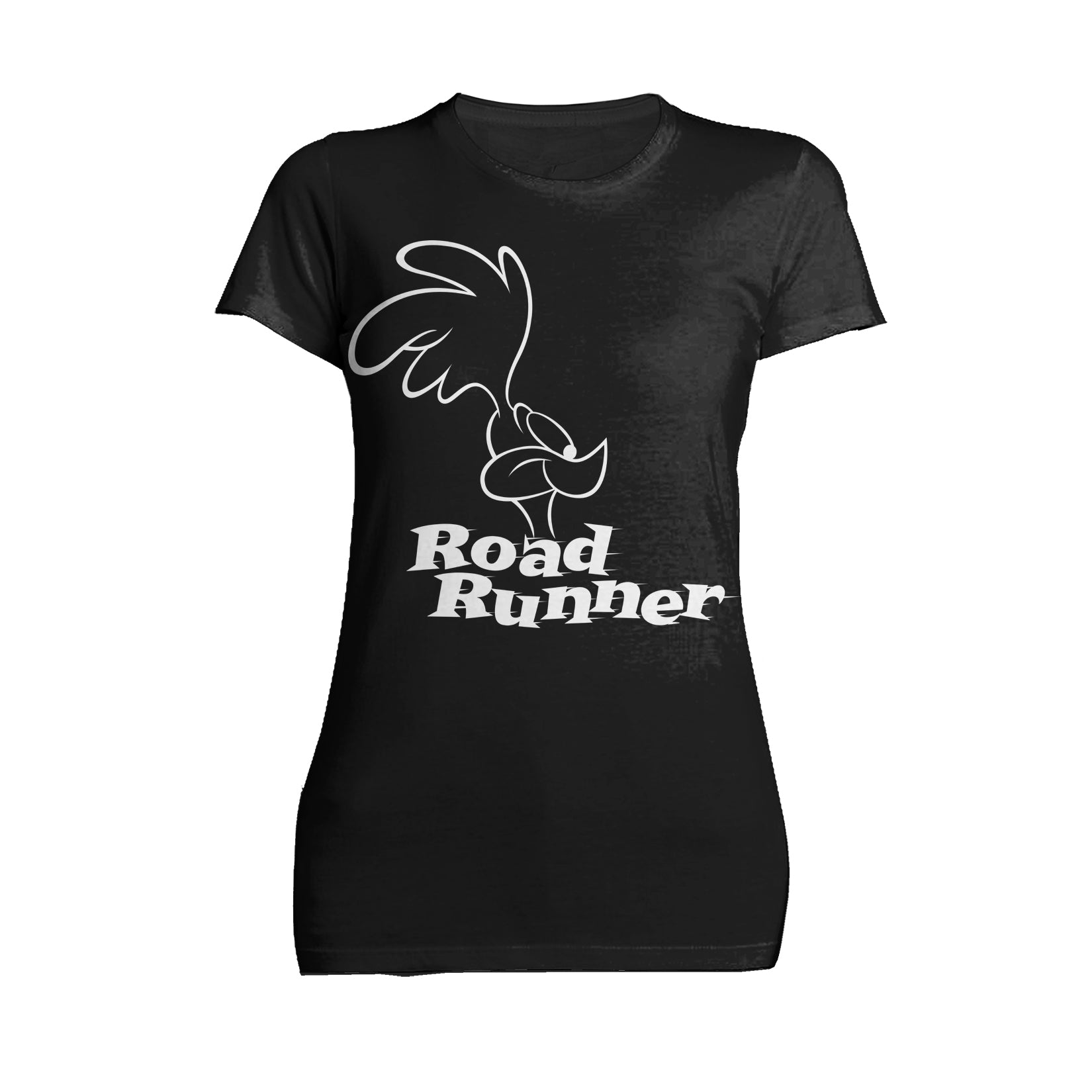 Looney Tunes Road Runner +Logo Profile Official Women's T-Shirt