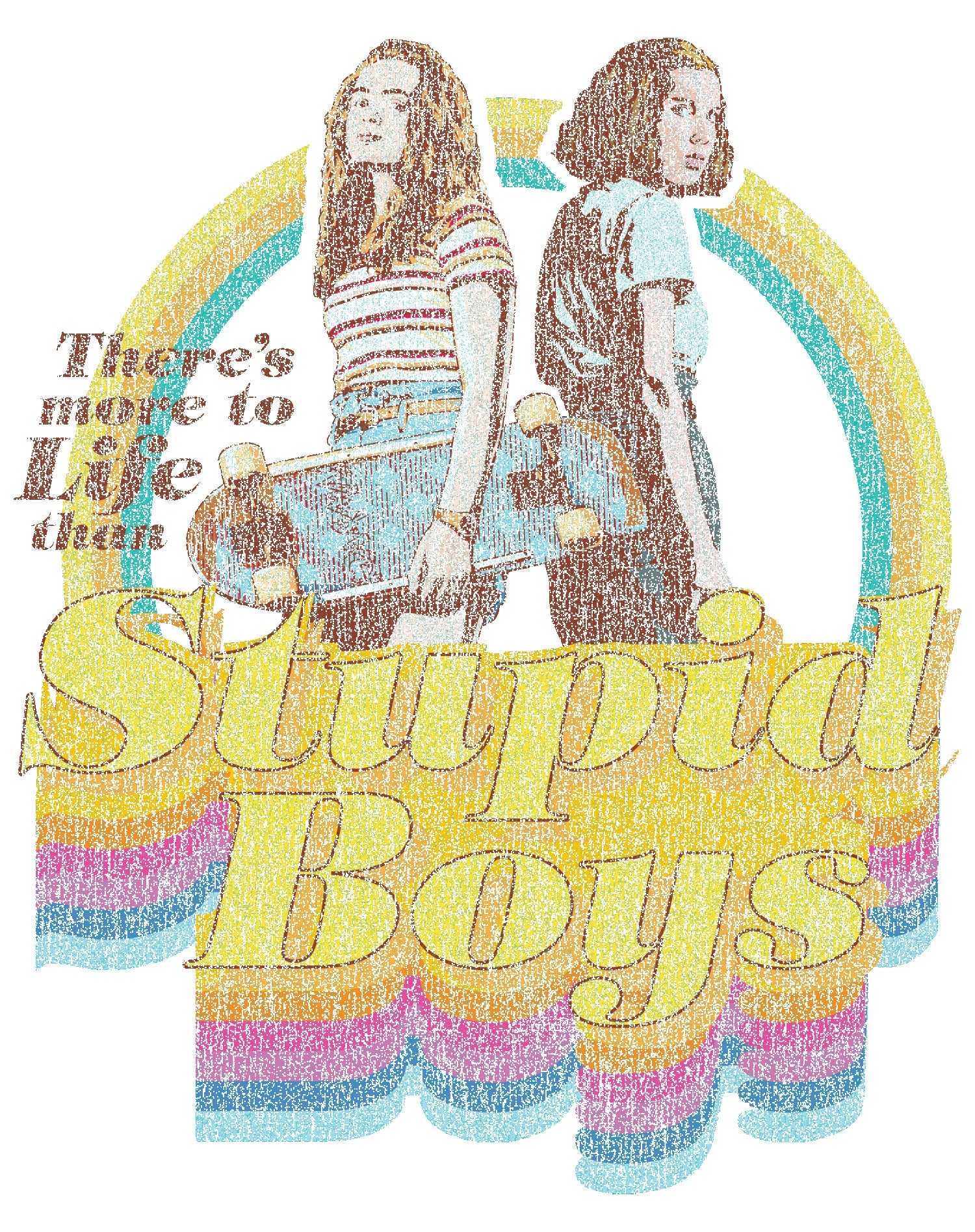Stranger Things Stupid Boys Official Women's T-Shirt