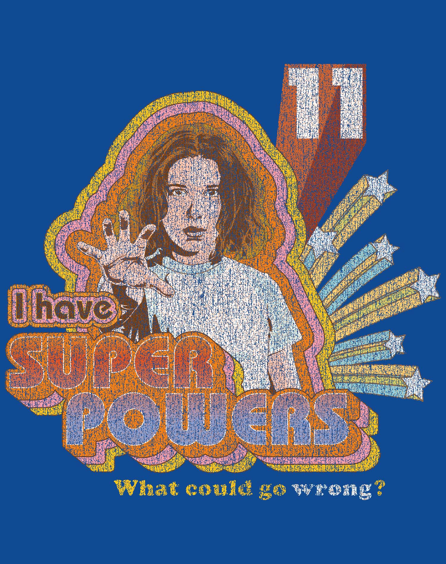Stranger Things Super Powers Official Women's T-Shirt