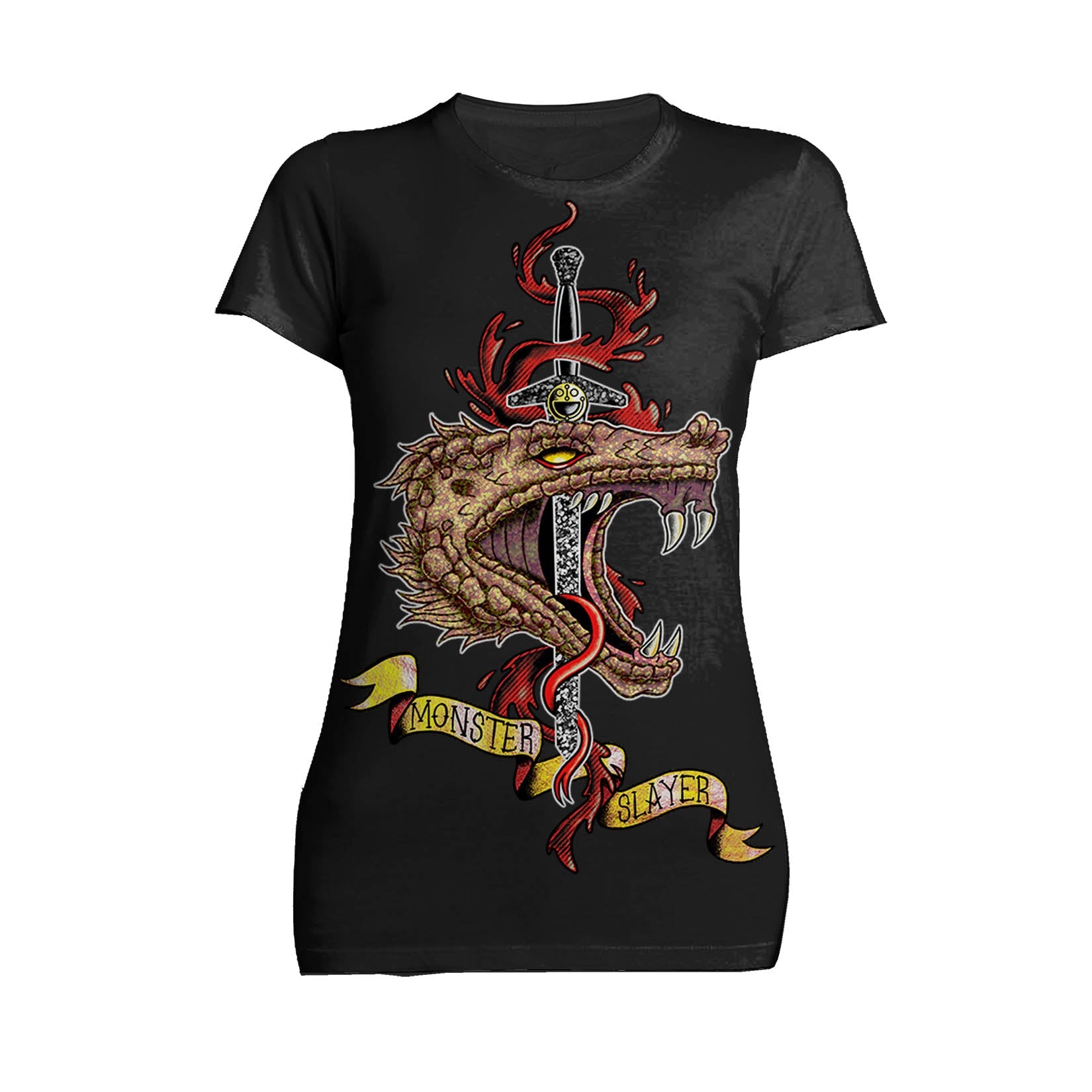 The Witcher Book of Beasts Monster Slayer Official Women's T-Shirt