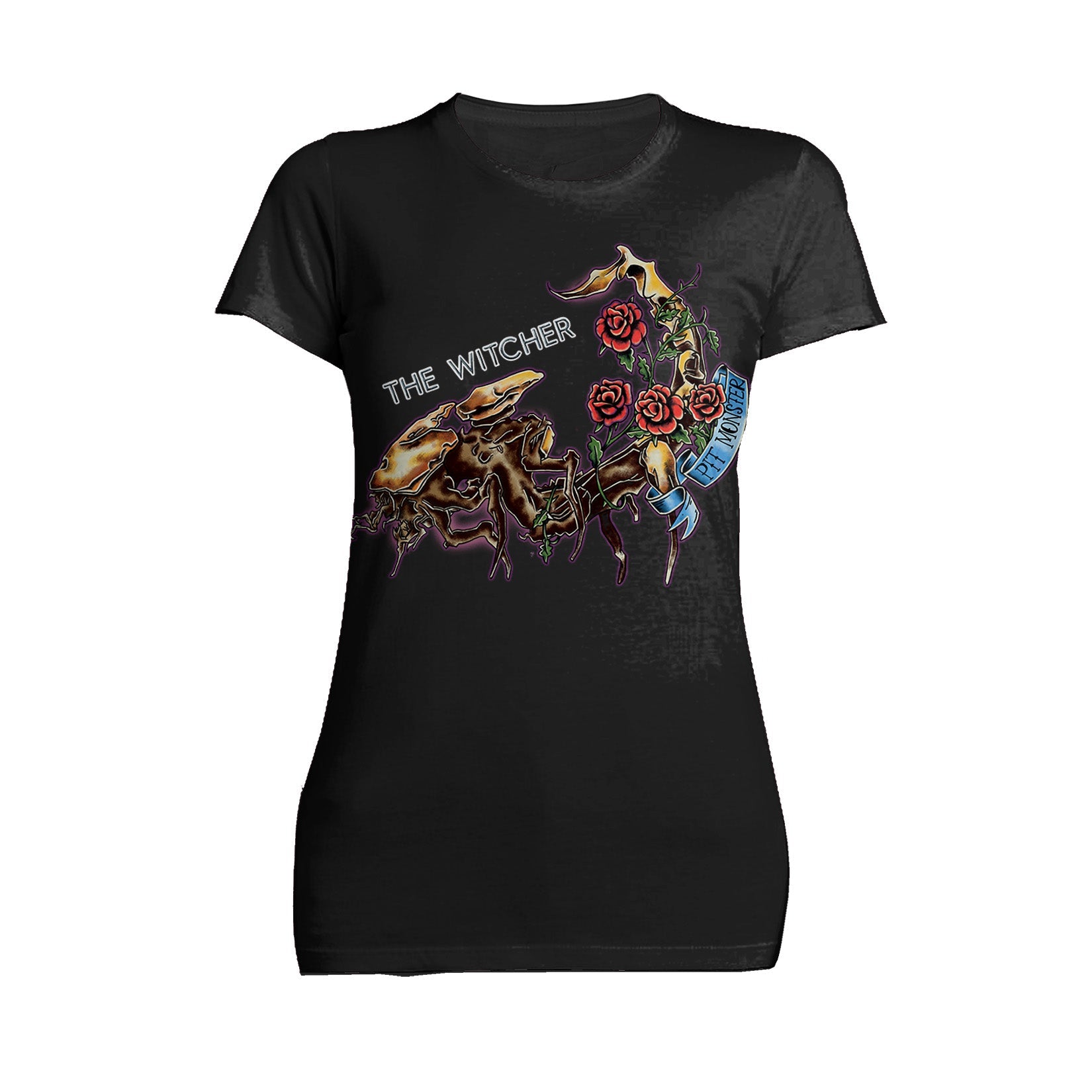 The Witcher Book of Beasts Pit Monster Official Women's T-Shirt