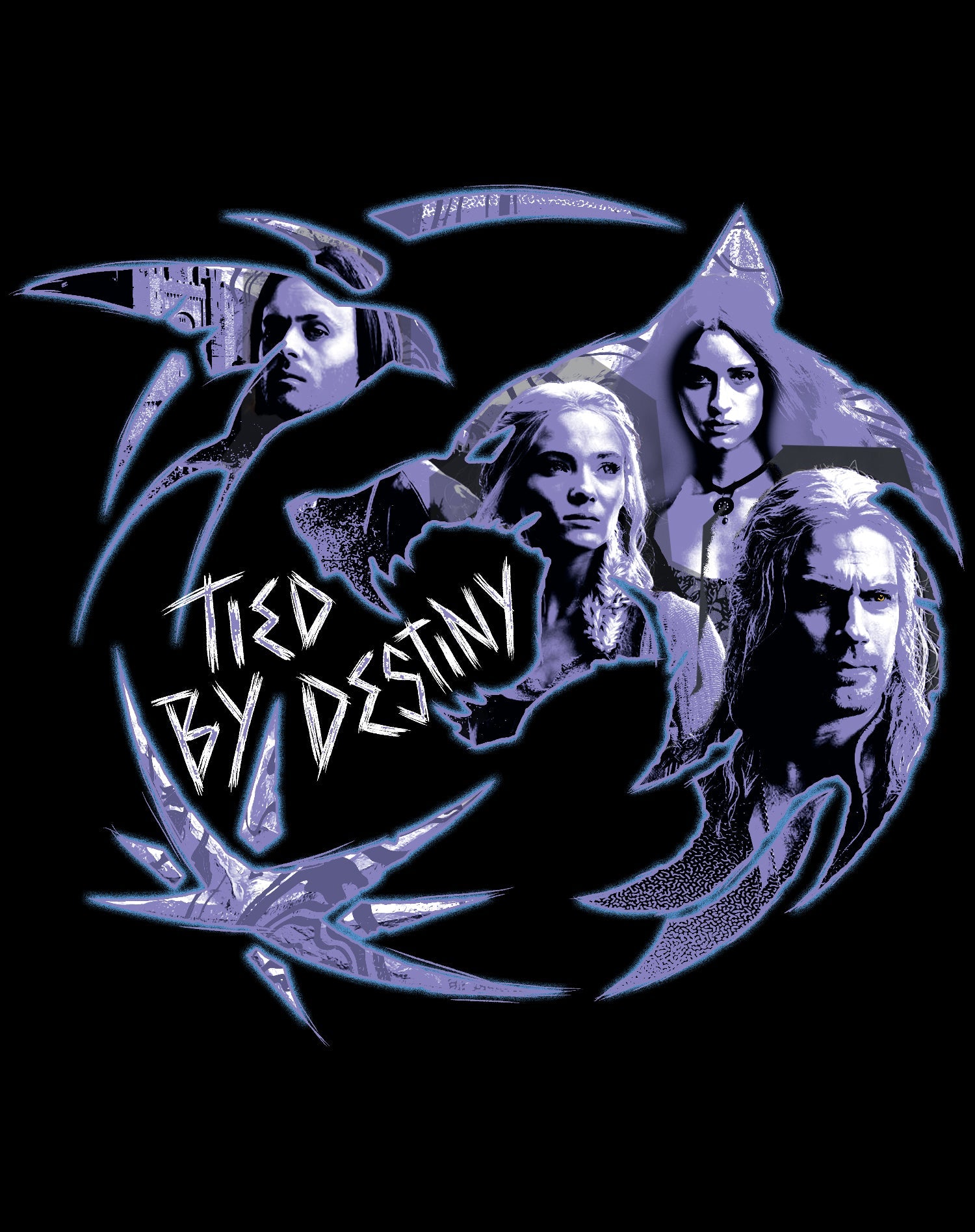 The Witcher Logo Stencil Destiny Women's T-Shirt