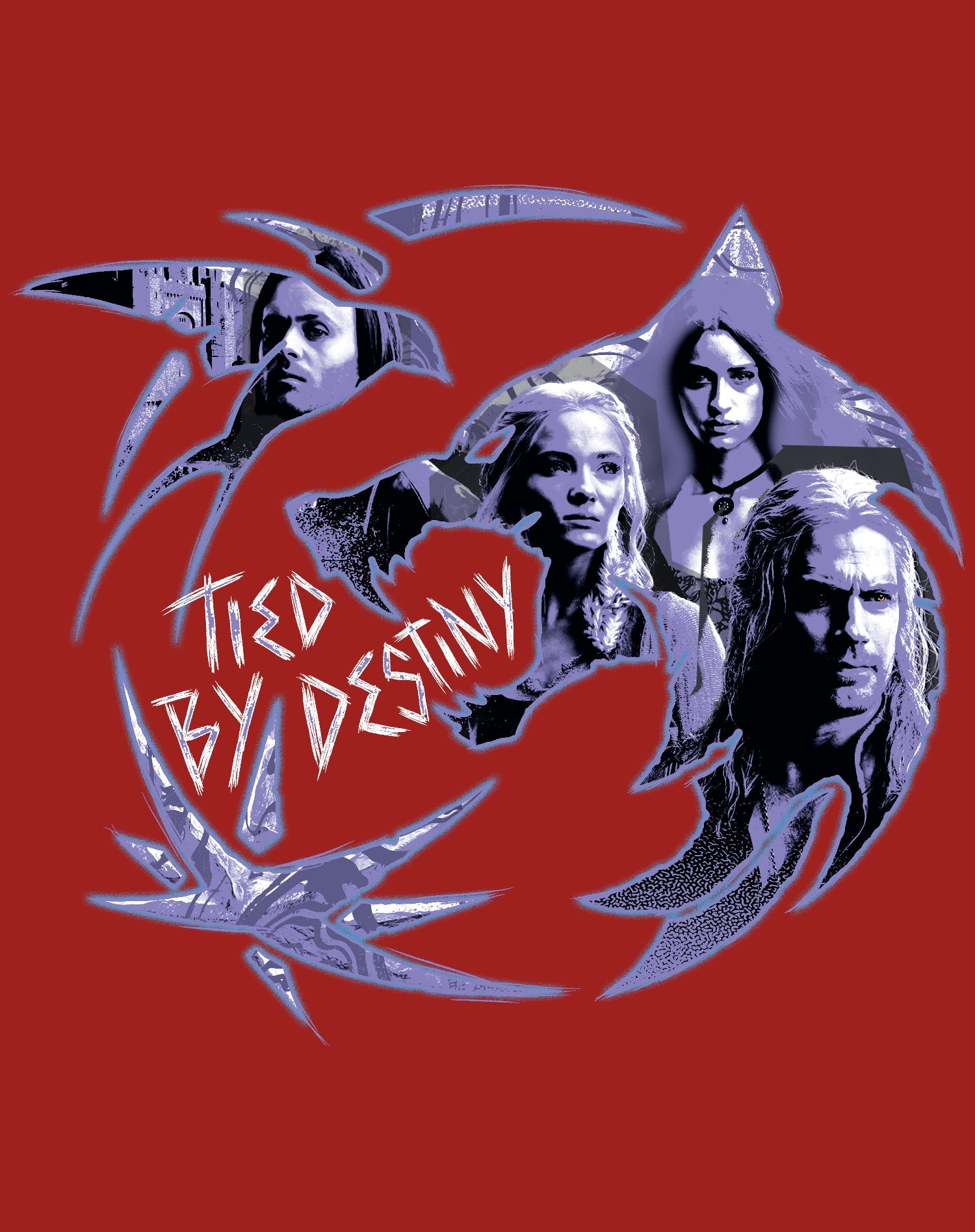 The Witcher Logo Stencil Destiny Women's T-Shirt
