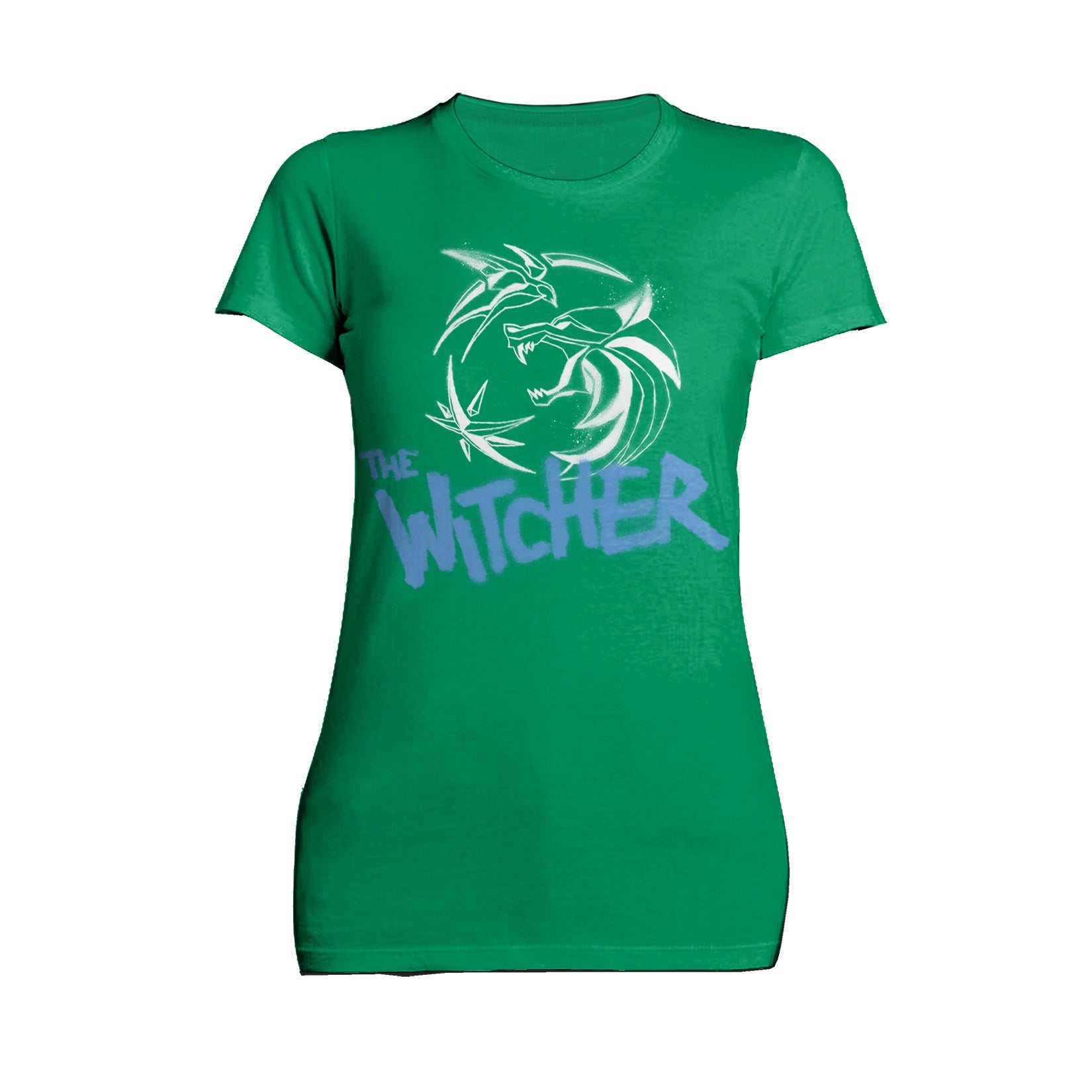 The Witcher Logo Stencil Slayer Official Women's T-Shirt