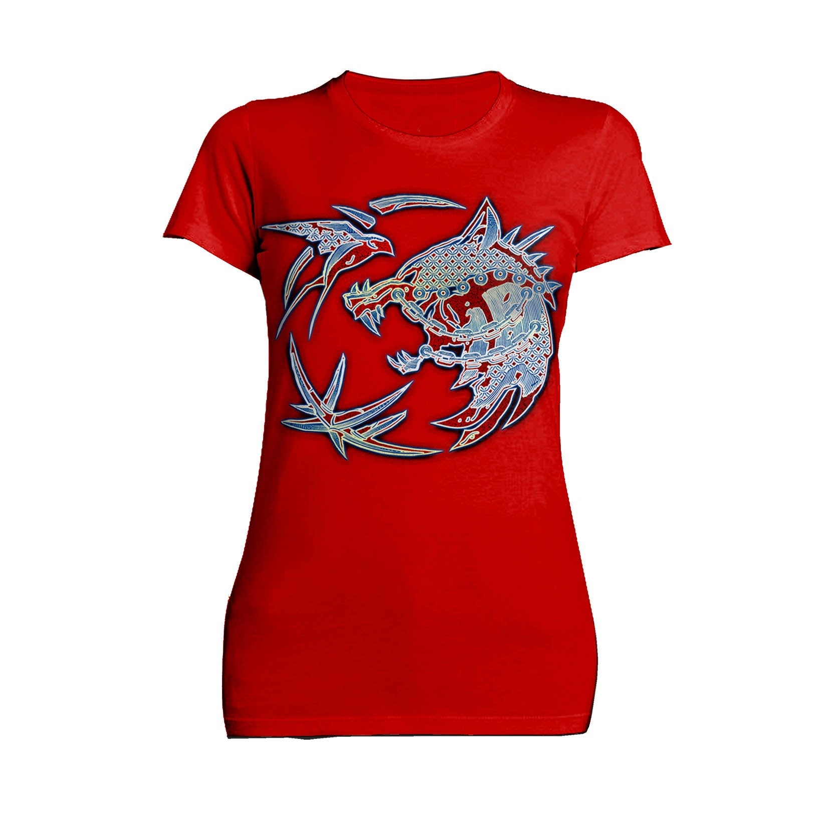 The Witcher Logo Tattoo Armour Official Women's T-Shirt