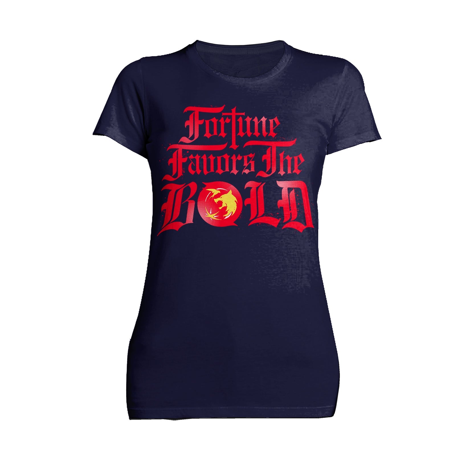 The Witcher Meme Fortune Favors Bold Official Women's T-Shirt