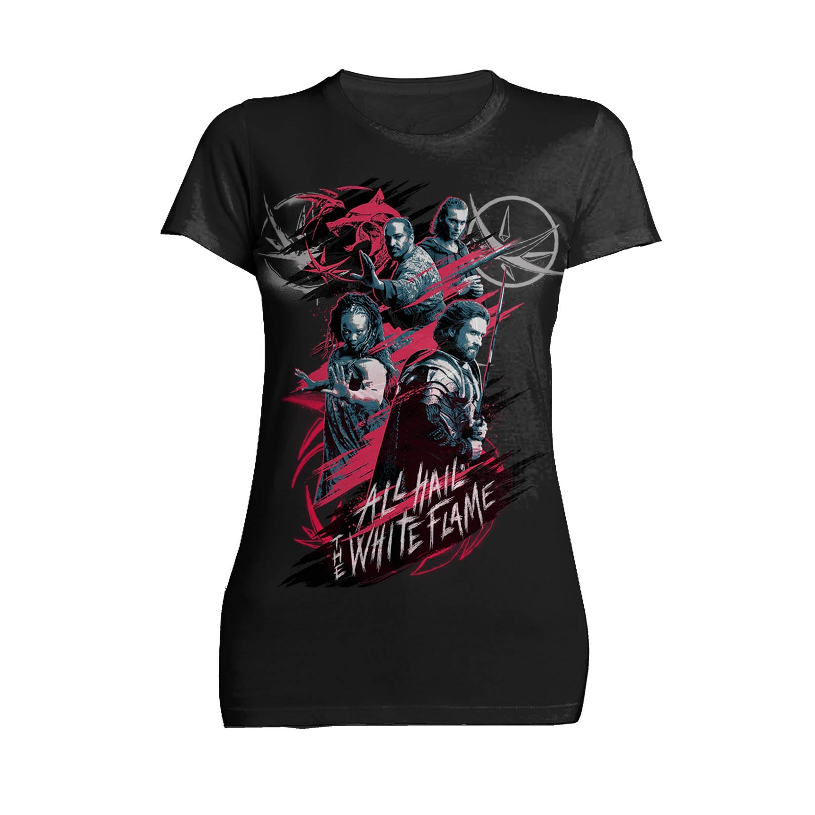 The Witcher Splash  Flame Official Women's T-Shirt