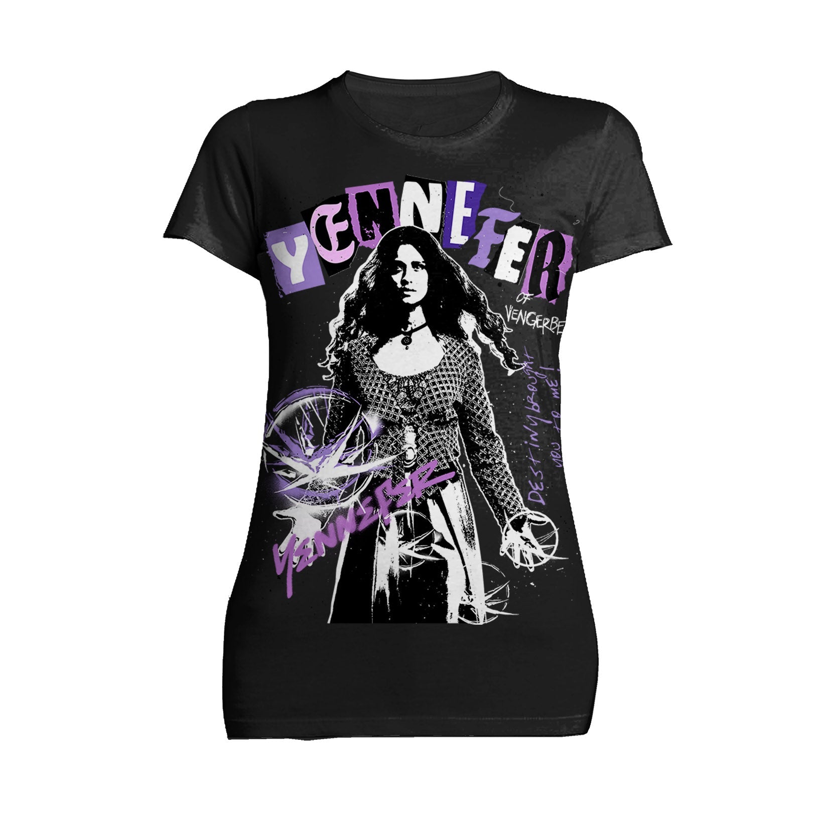 The Witcher Yennefer Punk Vengerberg Official Women's T-Shirt