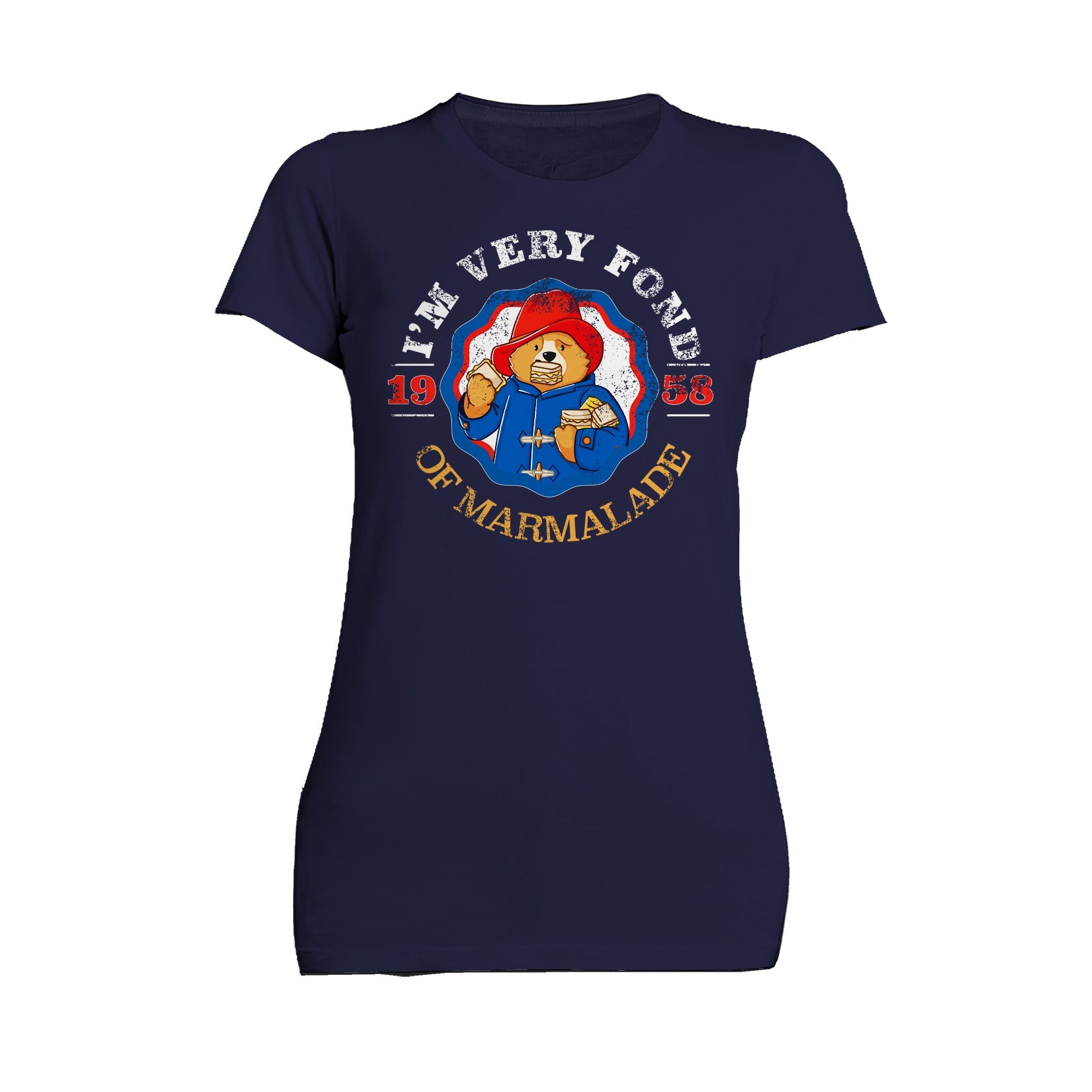Paddington Bear Collegiate Varsity Marmalade Women's T-Shirt