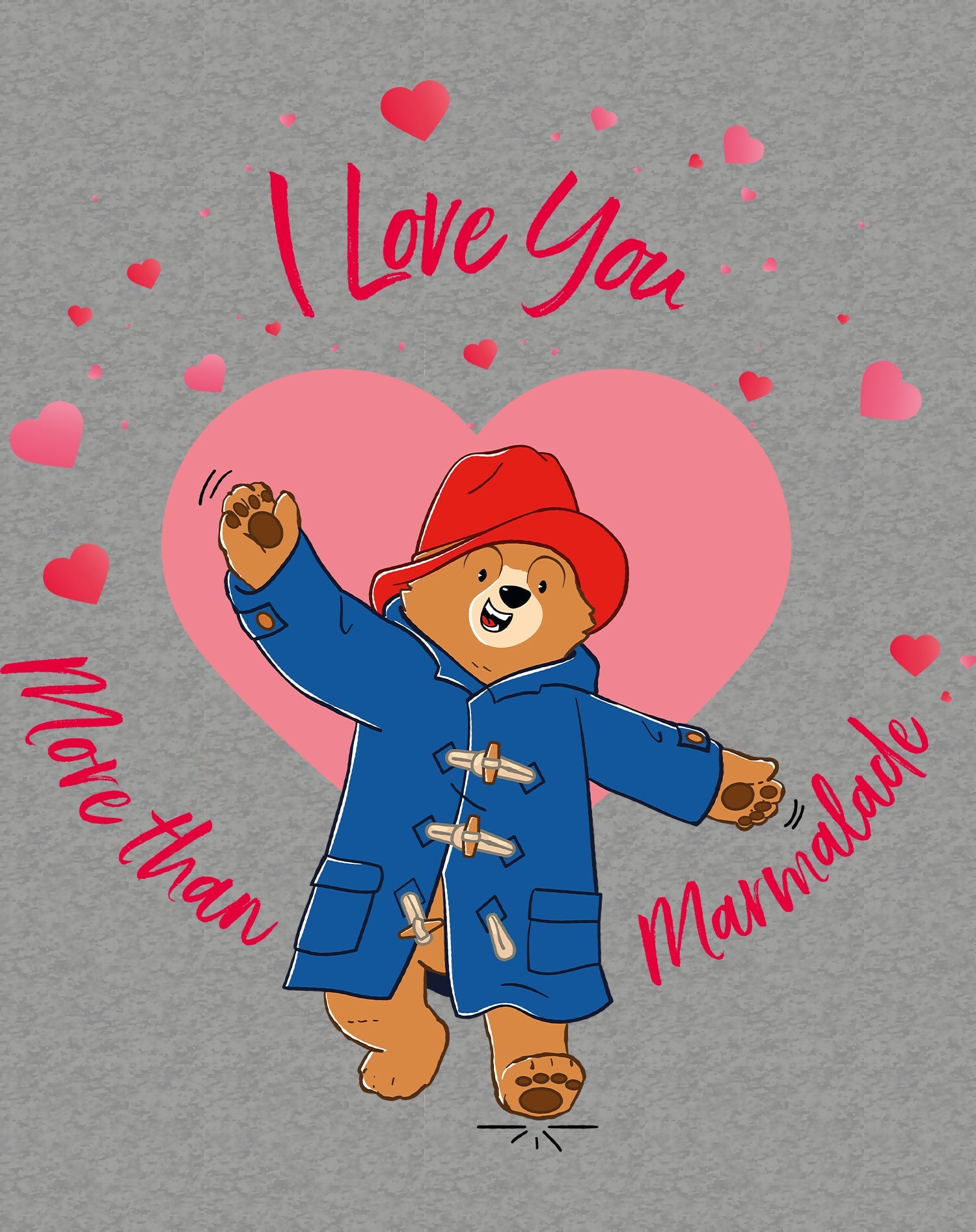 Paddington Bear Love Marmalade Big Hearts Women's T-Shirt