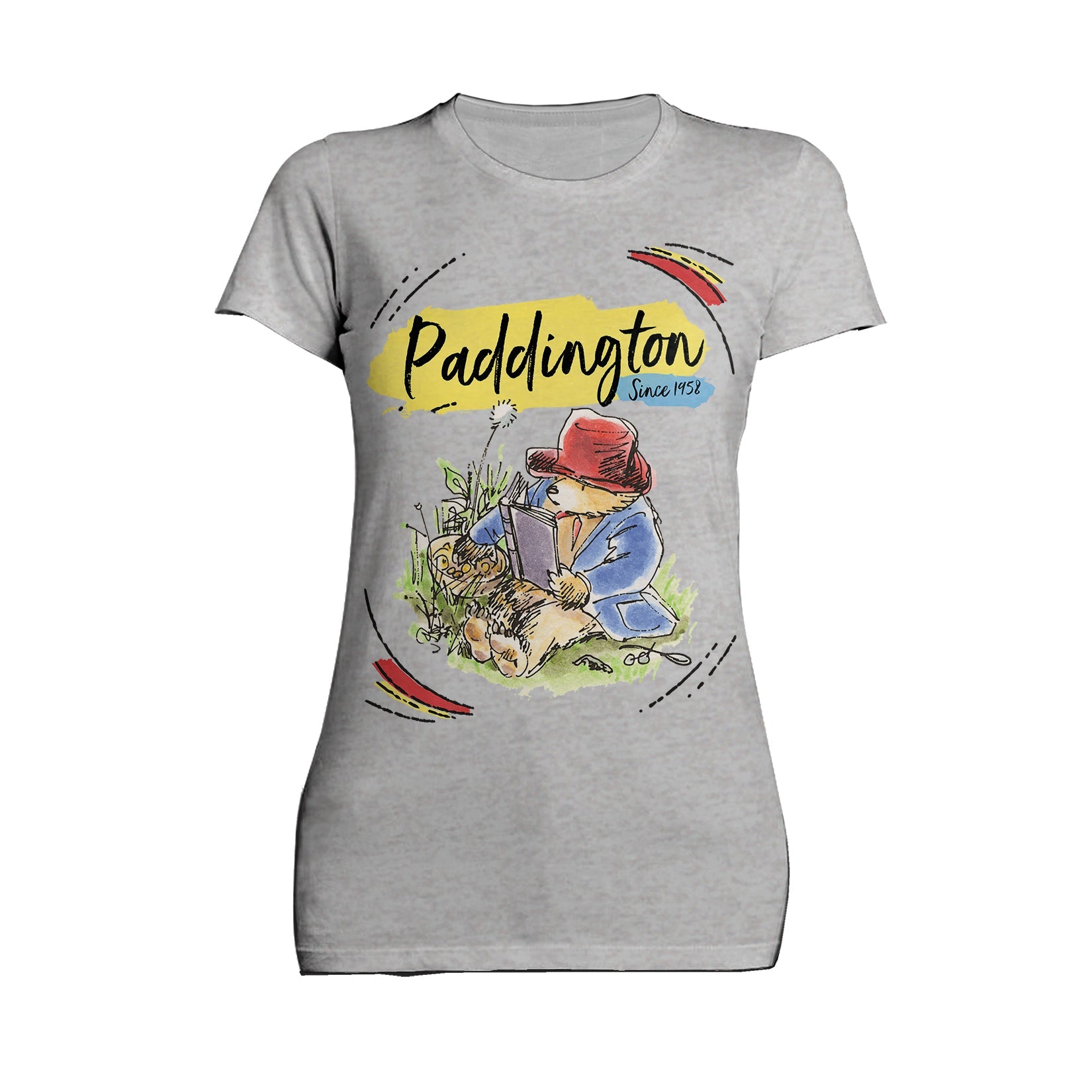 Paddington Bear Classics Portrait Picnic Official Women's T-Shirt ()