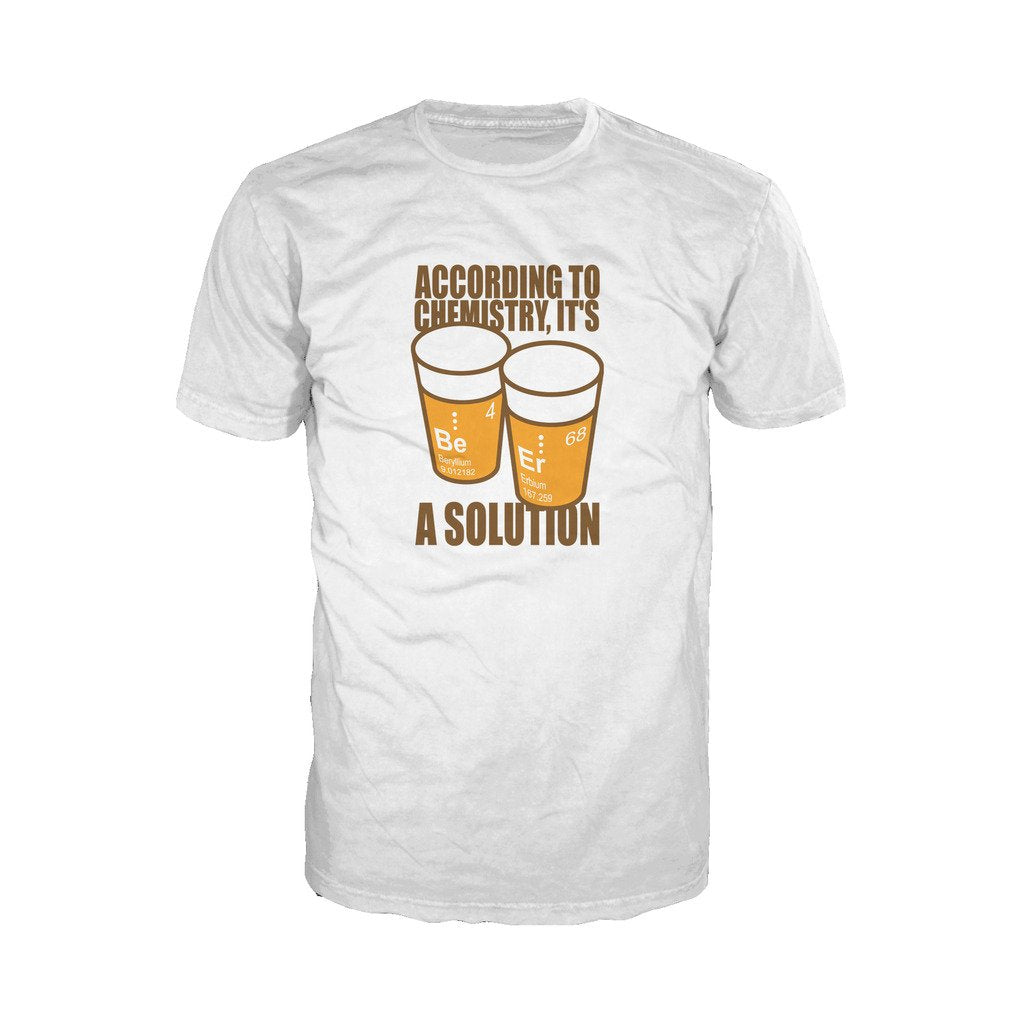 Weird Science Be-Er: It's A Solution Official Men's T-shirt ()