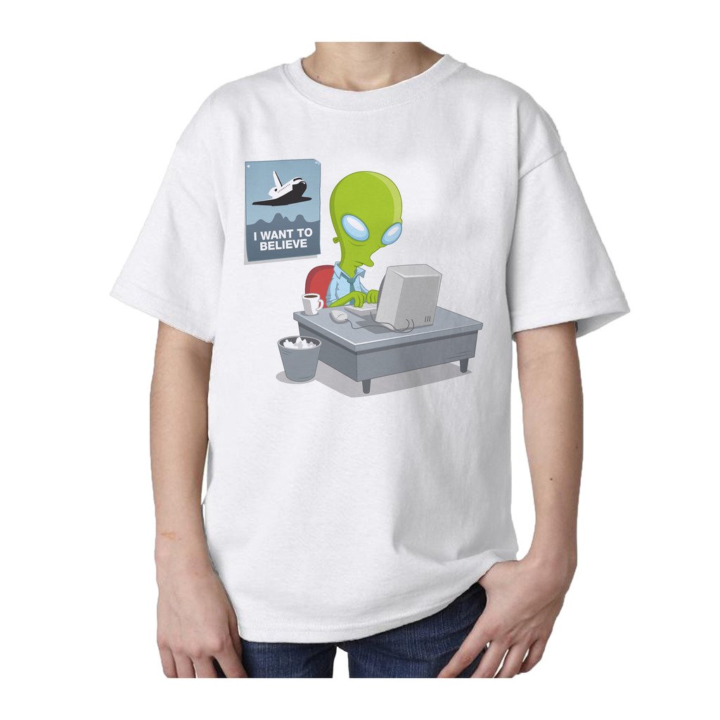 Weird Science I Want To Believe Official Kid's T-shirt ()