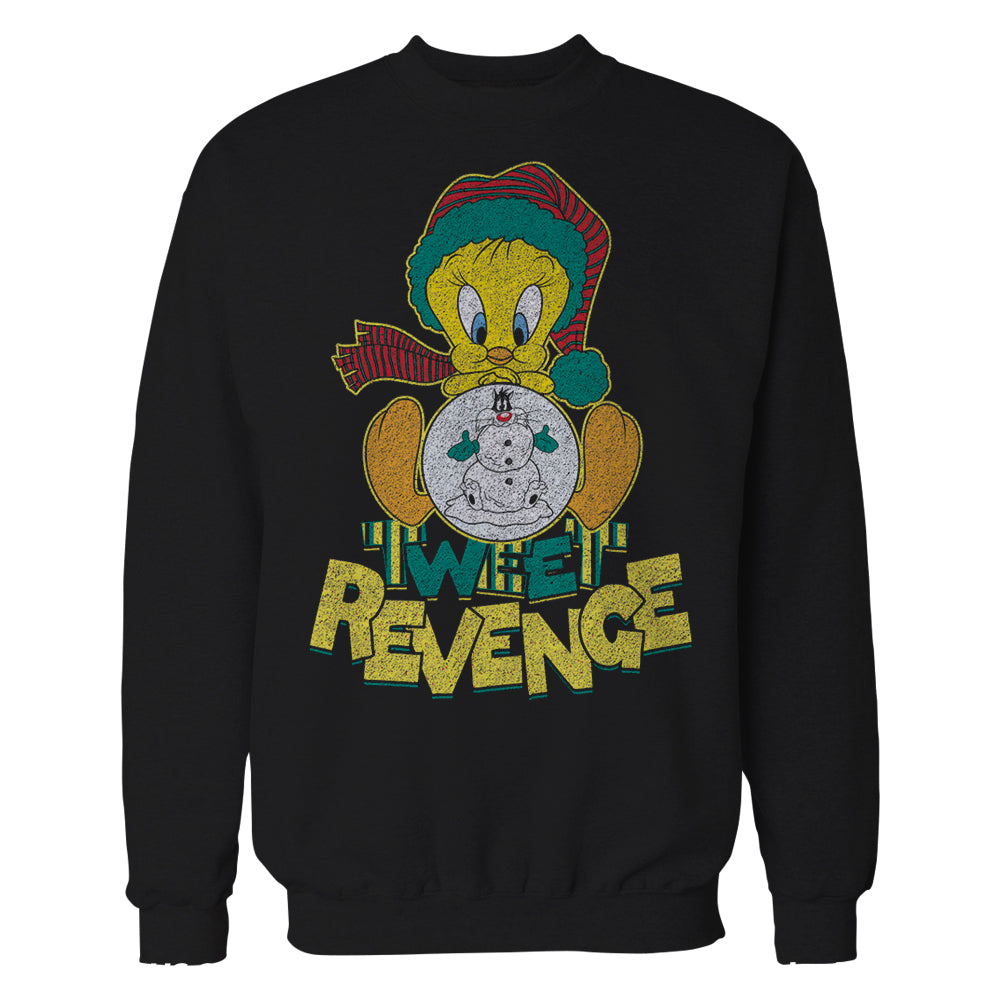 Looney Tunes Tweety Pie Xmas Revenge Official Sweatshirt ()