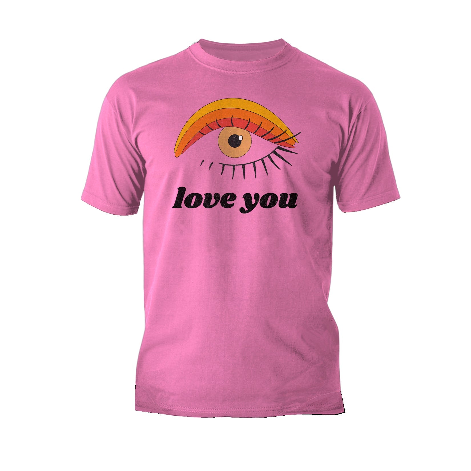 Vintage Valentine Eye Love You Men's T-shirt