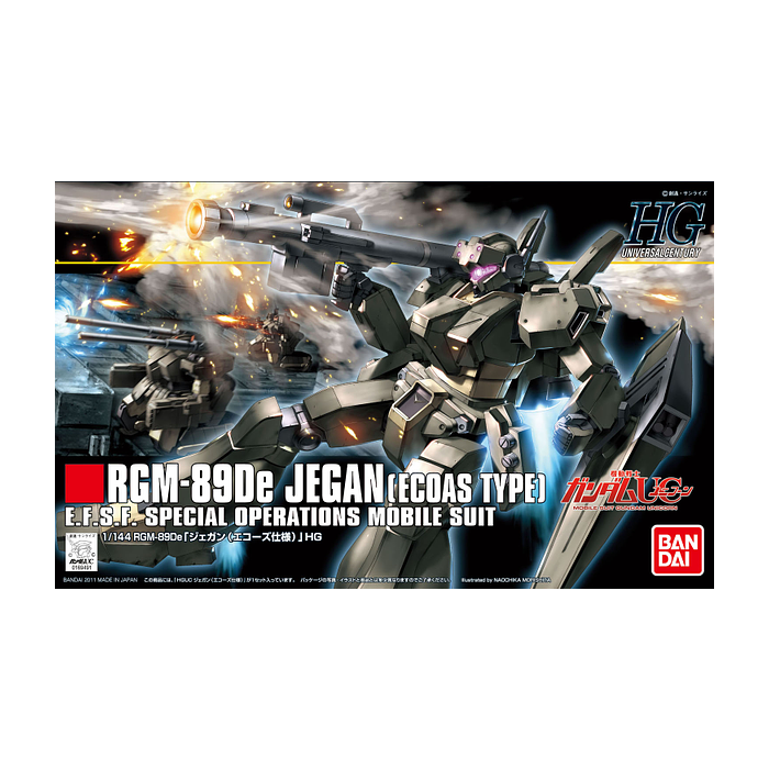 Gundam UC (Unicorn) 1/144 HGUC RGM-89DE JEGAN (ECOAS TYPE)