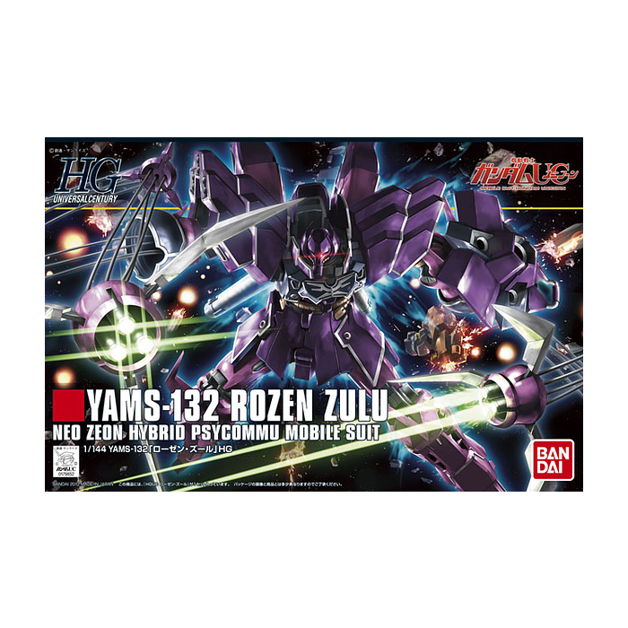 Gundam UC (Unicorn) 1/144 HGUC YAMS-132 ROZEN ZULU