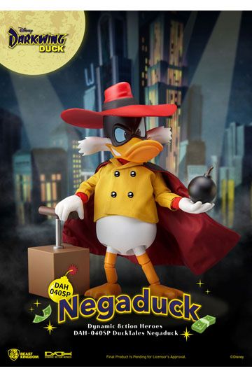 Disney Darkwing Duck Dynamic 8ction Heroes Action Figure 1/9 NegaDuck 16 cm