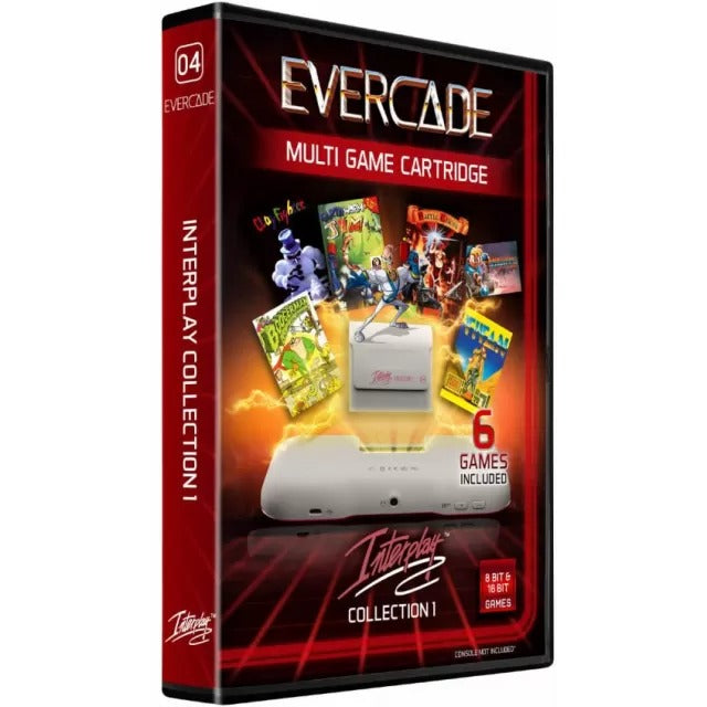 Evercade Multi Game Cartridge Interplay Collection 1 Evercade