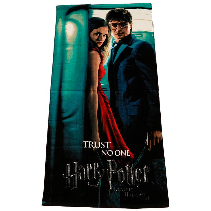 Trust No One Harry Potter cotton towel