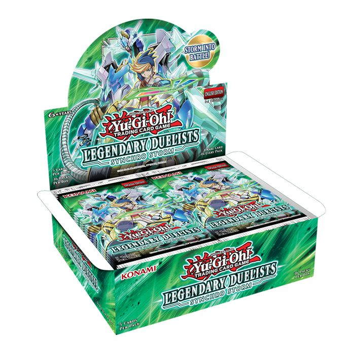 Yu-Gi-Oh! Legendary Duelists Synchro Storm Booster Box 36 Packs