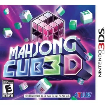 Mahjong Cub3D Nintendo 3DS