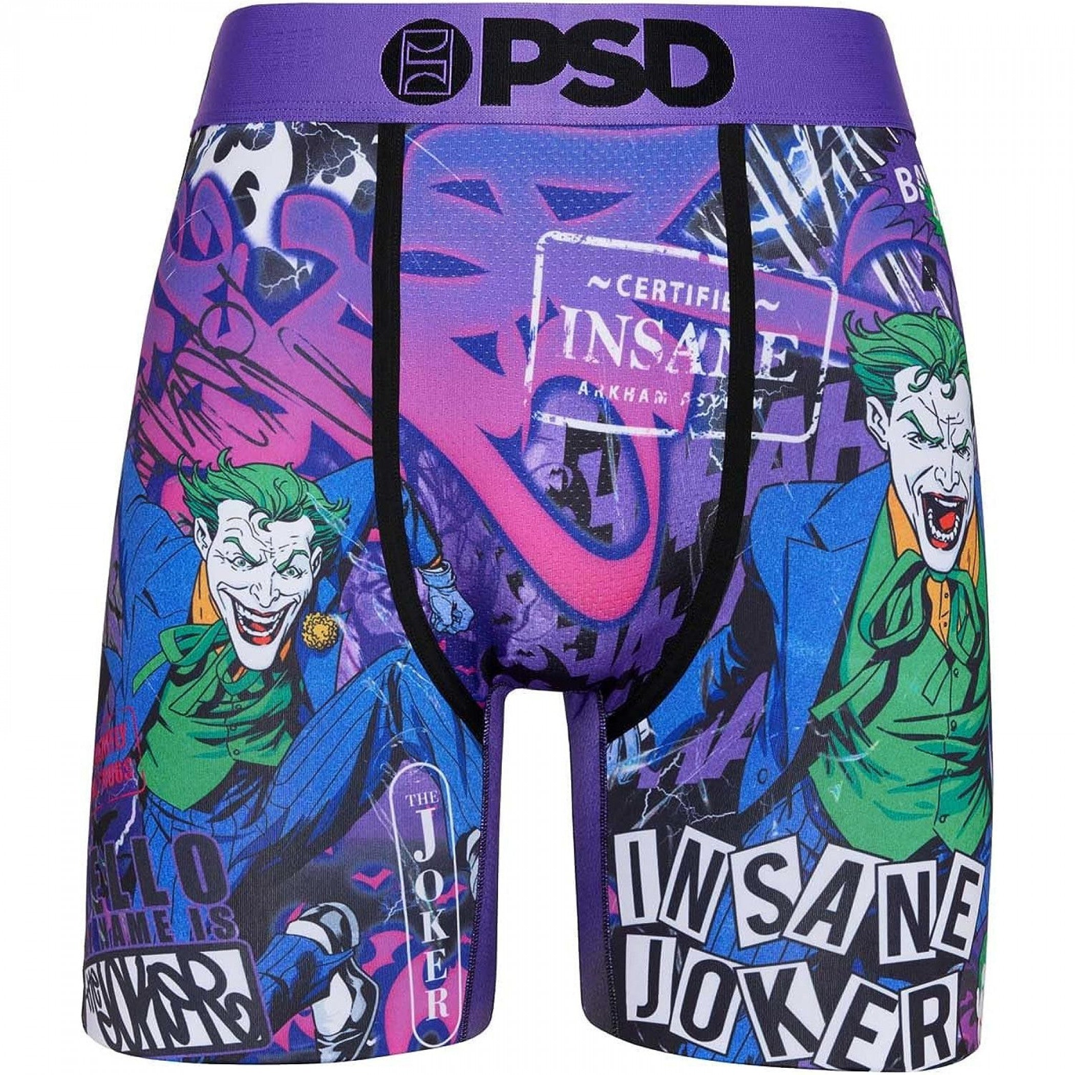 The Joker Certified Insane PSD Boxer Briefs