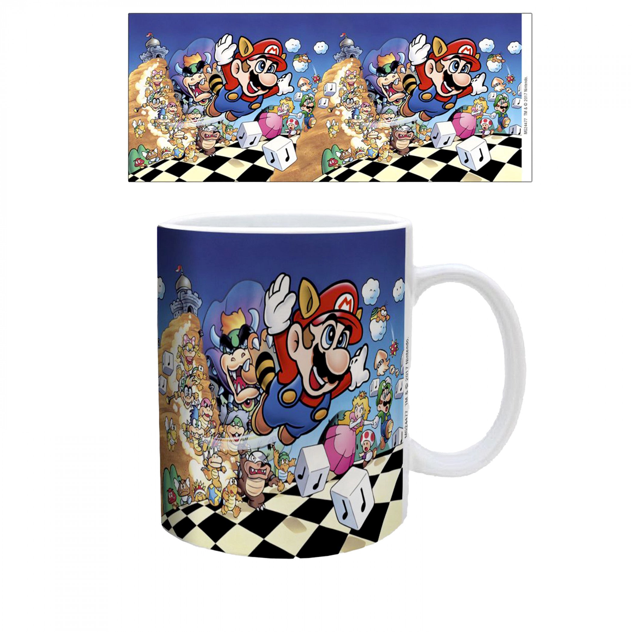Super Mario Bros. 3 Art 11 oz. Ceramic Mug