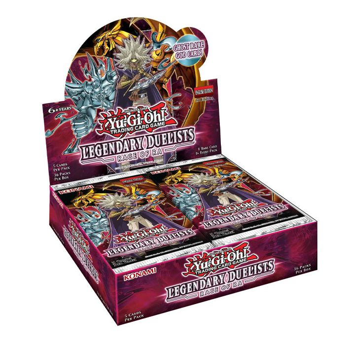 Yu-Gi-Oh! Legendary Duelists Rage Of Ra Unlimited Edition Booster Box 36 Packs