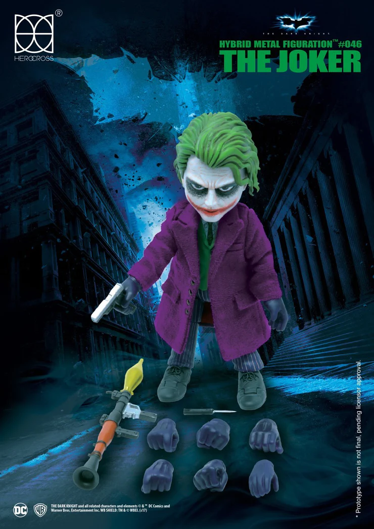 Hybrid Metal Figuration DC The Dark Knight Joker