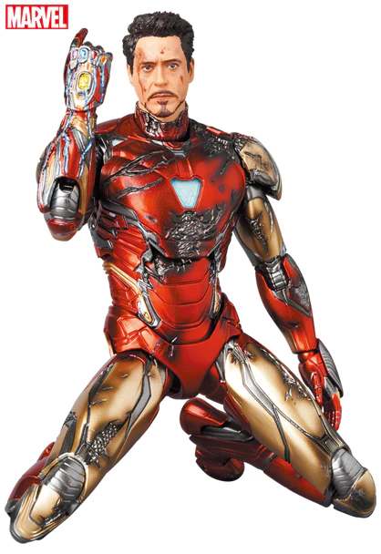 MAFEX Avengers Endgame Iron Man Mark 85 Battle Damage Ver