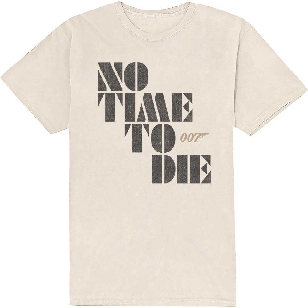 JAMES BOND 007 NO TIME TO DIE T-SHIRT