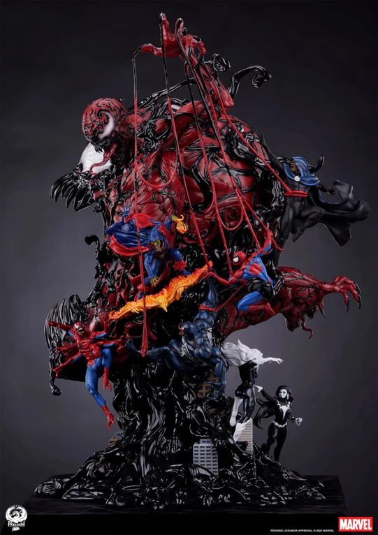 MAXIMUM CARNAGE FINE ART BUST