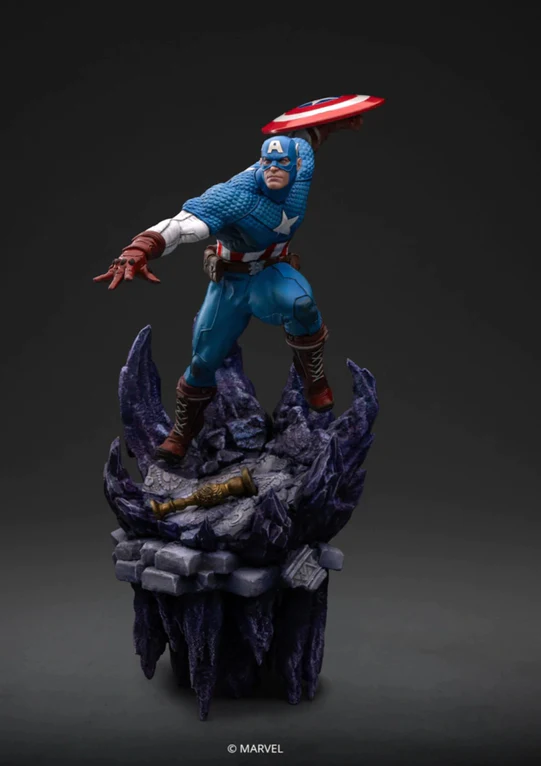 CAPTAIN AMERICA DELUXE MARVEL BDS 1/10 ART SCALE