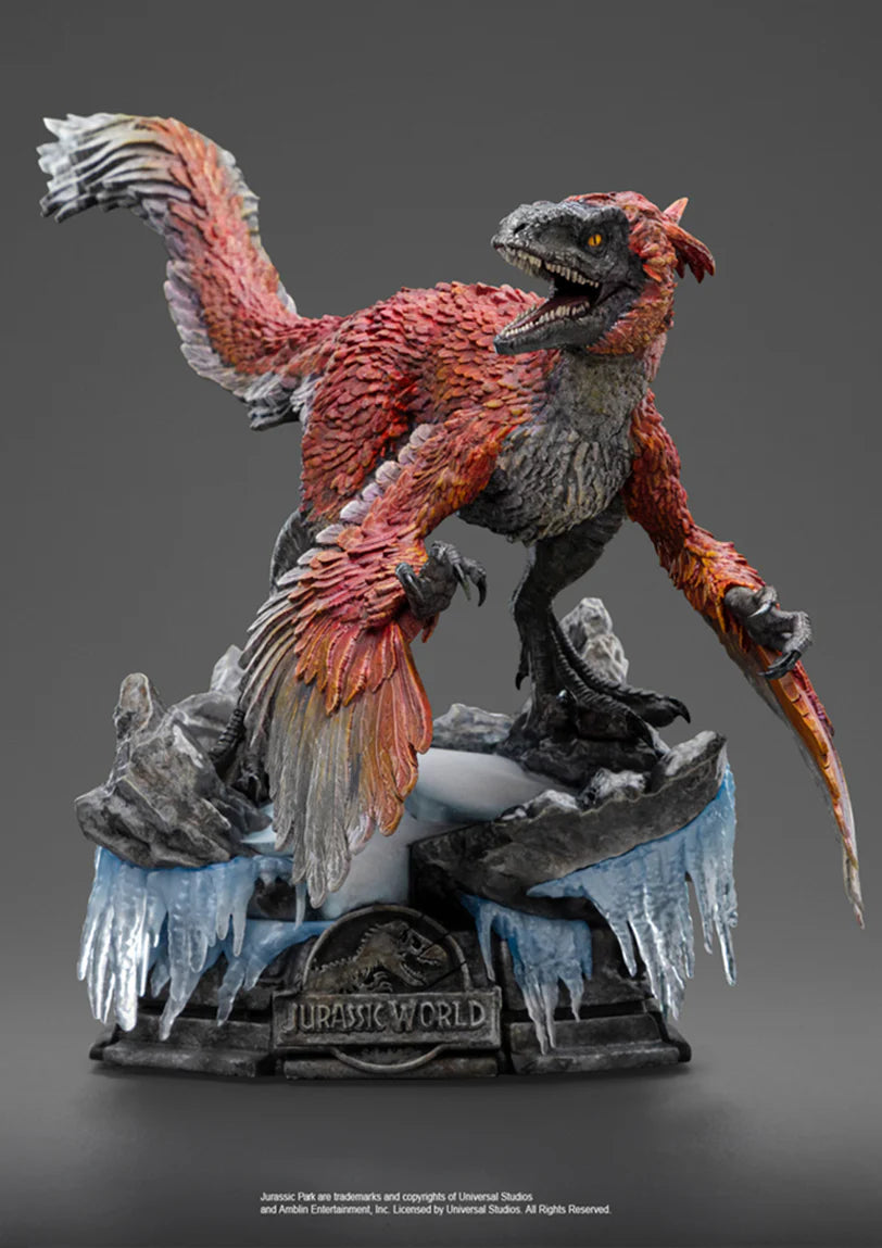 PYRORAPTOR JURASSIC WORLD DOMINION 1/10 ART SCALE