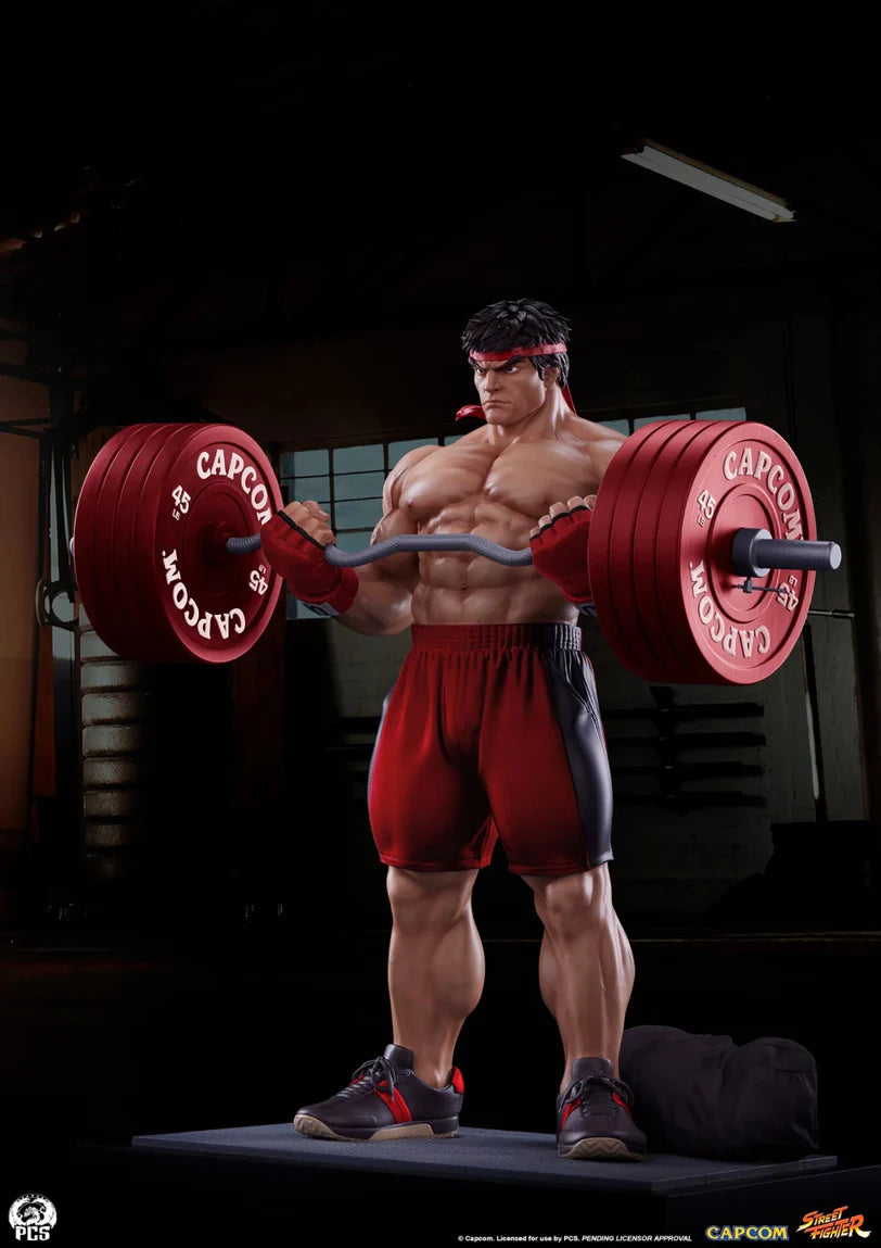 STREET FIGHTER RYU POWERLIFTING 1:4 PREMIER SERIES STATUE