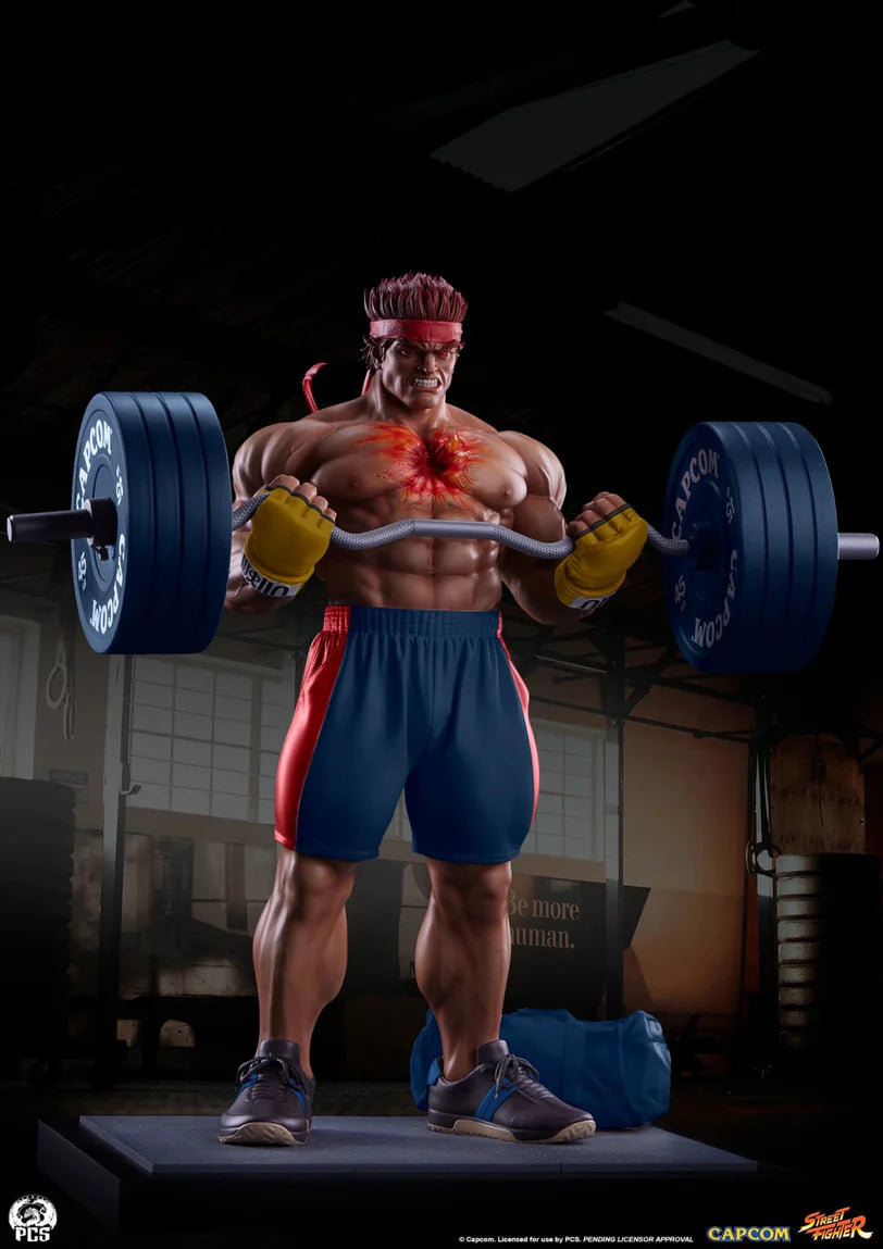 STREET FIGHTER EVIL RYU POWERLIFTING 1:4 PREMIER SERIES STATUE